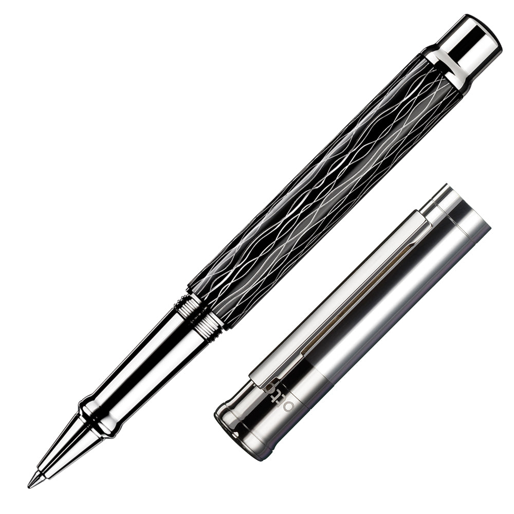 Design 04 Wave Black - Rollerball