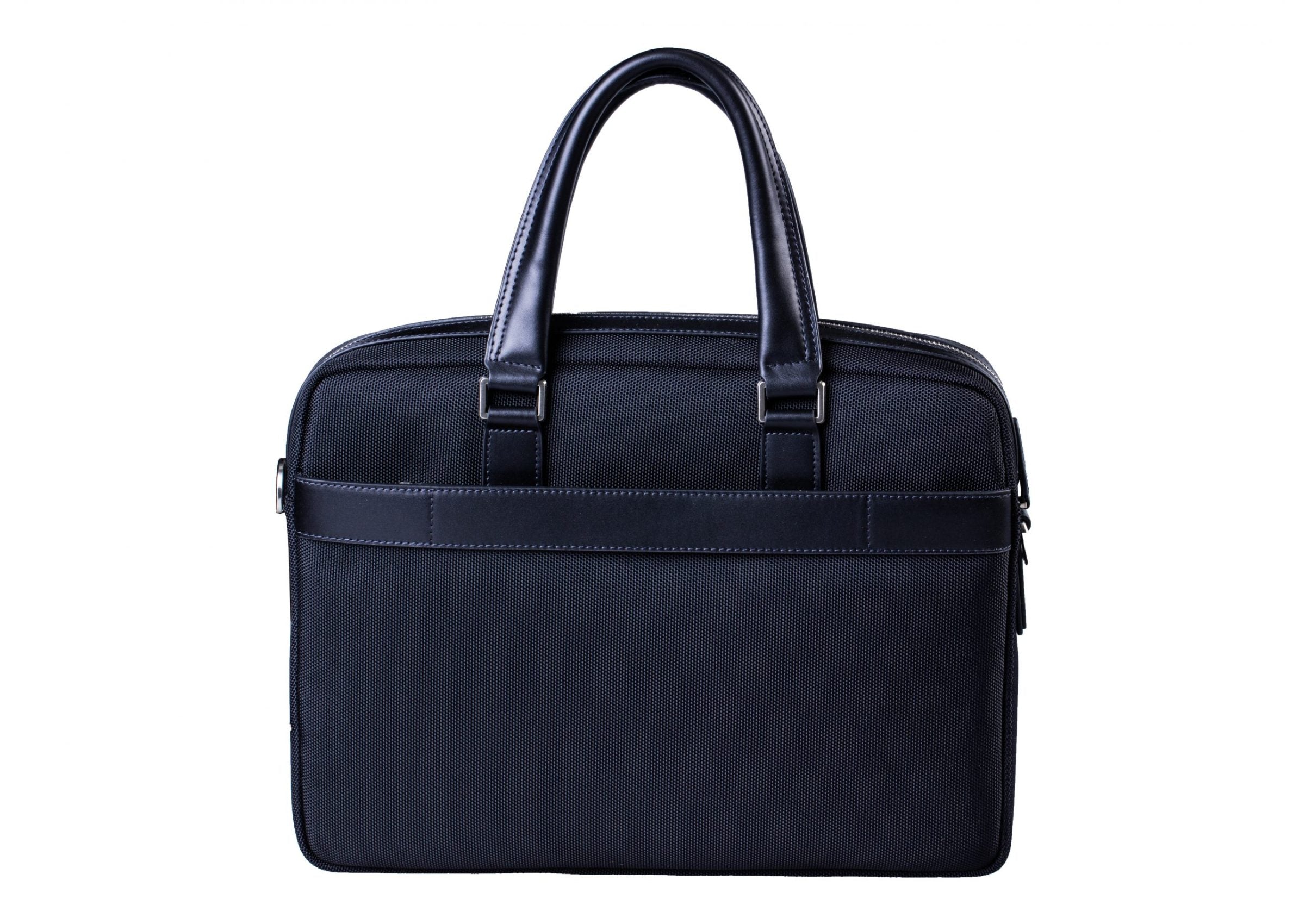 Canvas & Leather Tote Bag