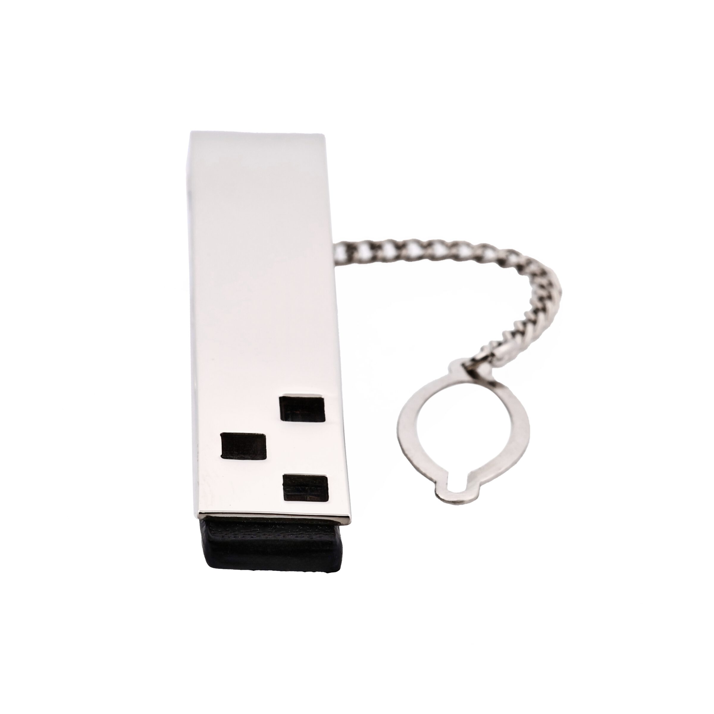 Rhodium Tie Bar