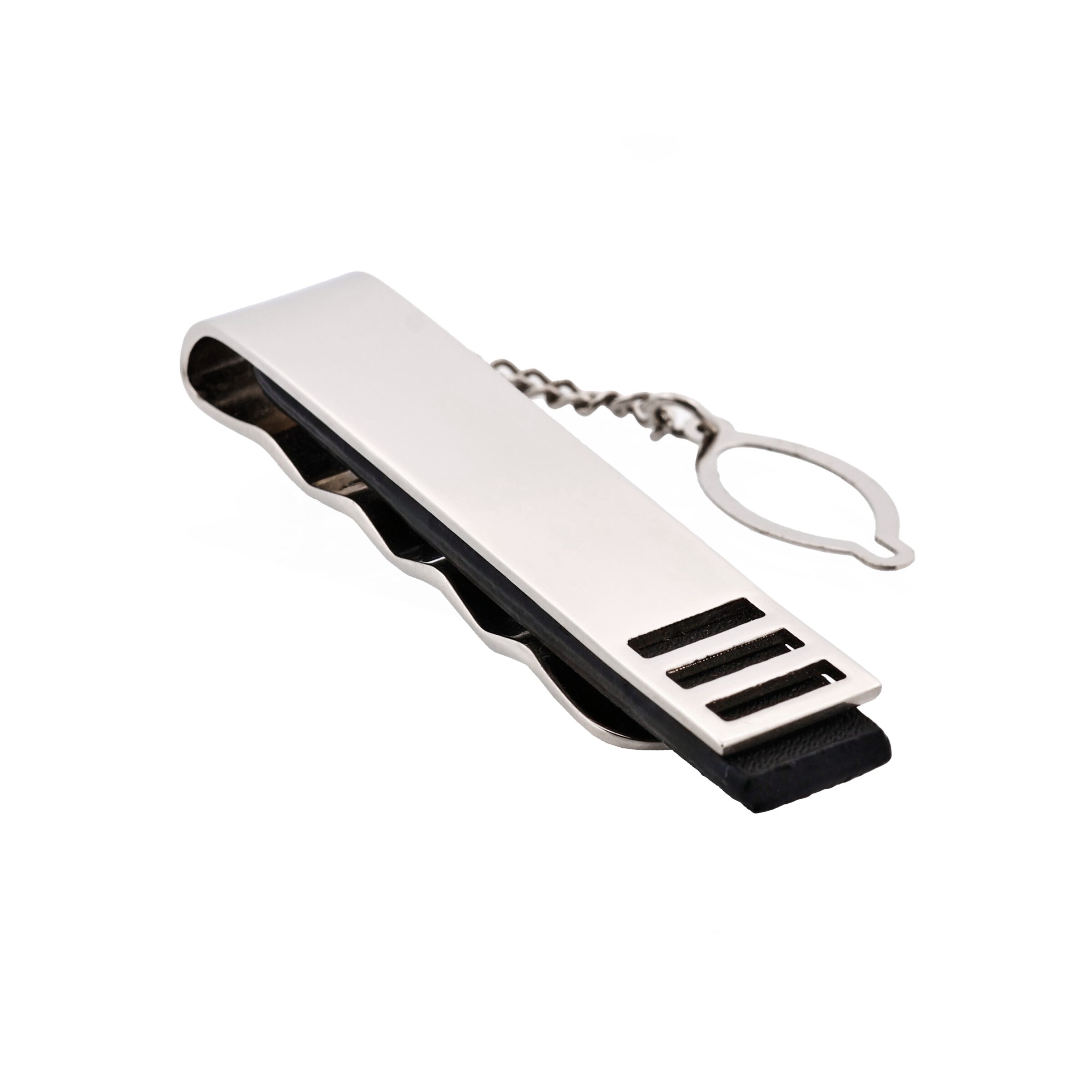 Rhodium Plated Tie Bar