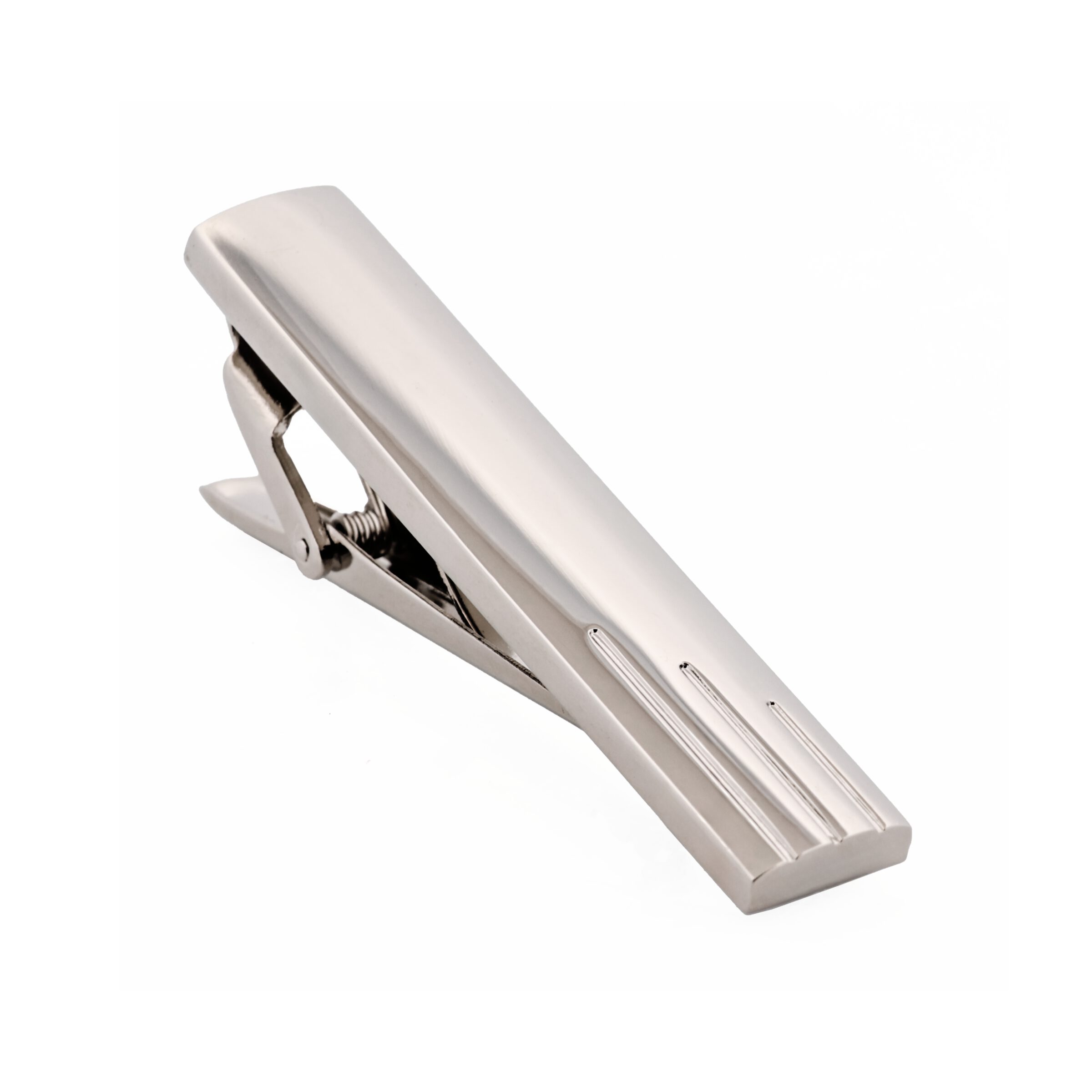 Rhodium Plated Tie Bar