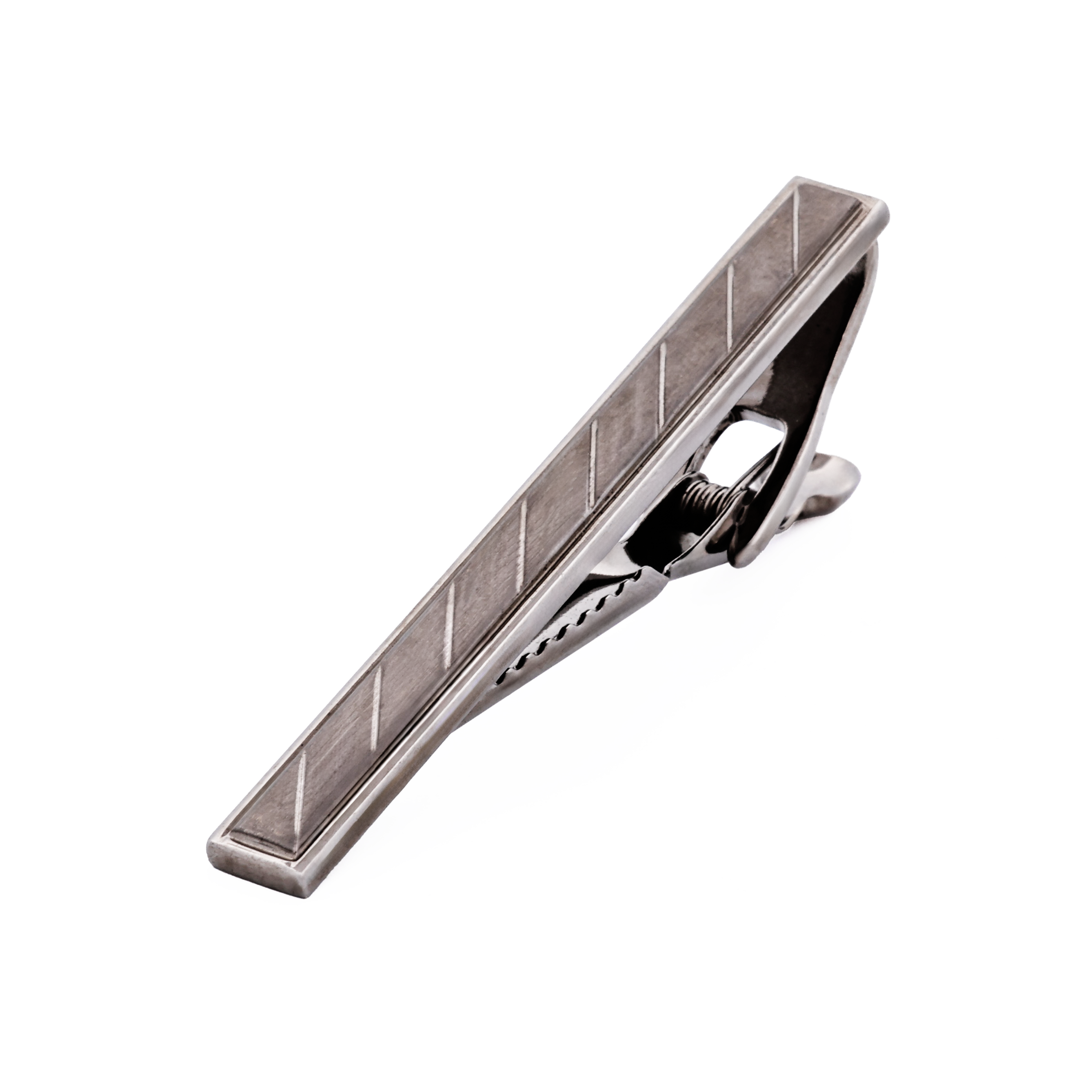 Rhodium plated Tie Bar