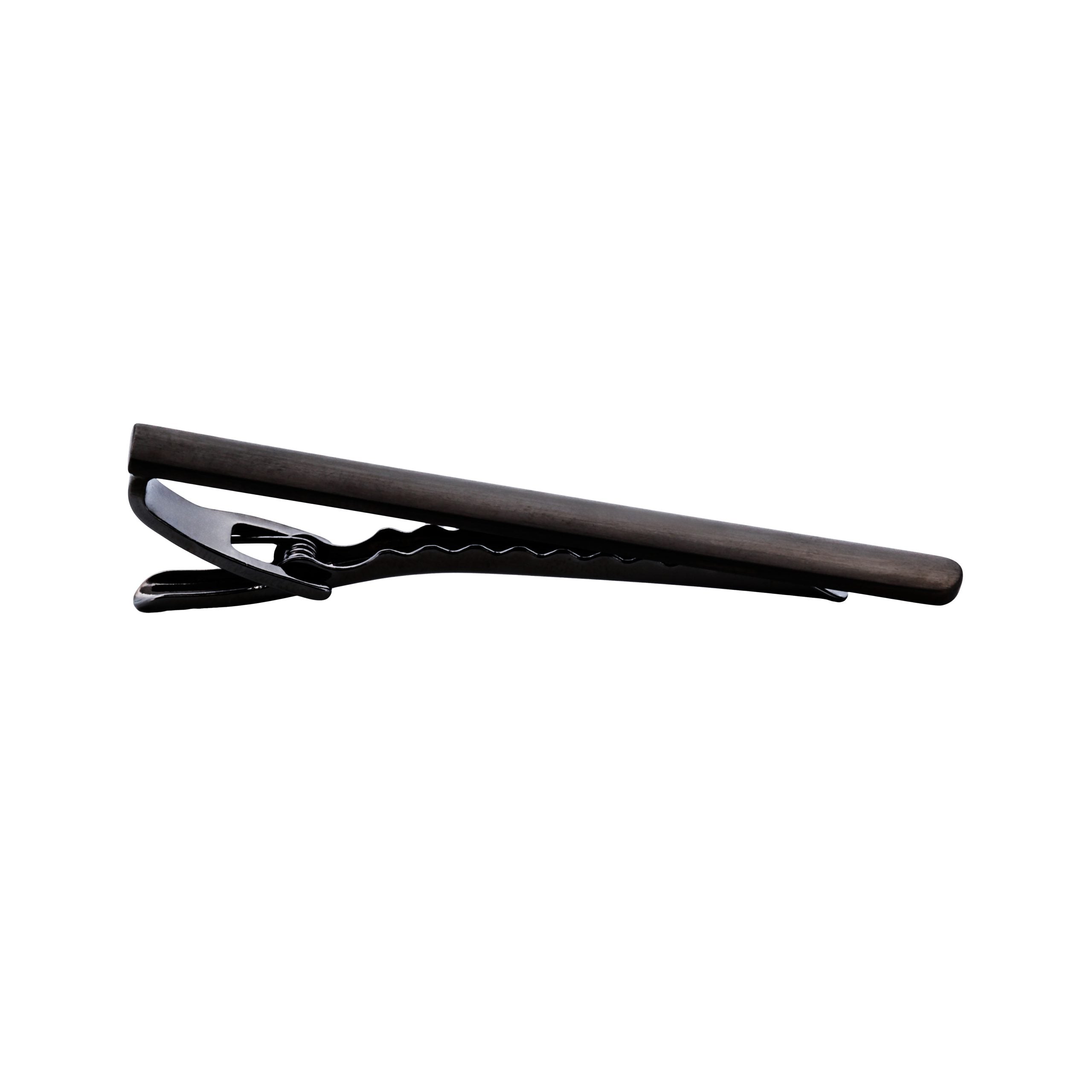 Brush Gun Metal Tie Bar