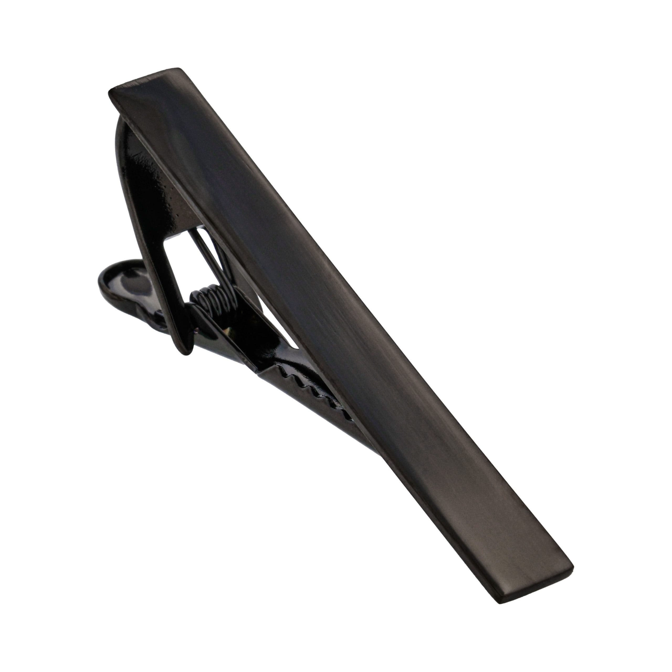 Black Plated Tie Clip