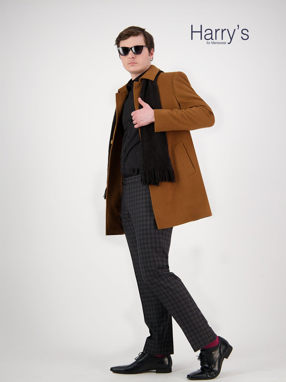 Stephen Classic Overcoat  https://harrysformenswear.com.au/products/stephen-classic-overcoat  Cashmere Overcoat By Savile Row Be ready for the cold weather in style with the Stephen Classic Overcoat from Savile Row. Luxurious wool and cashmere blend provides superior insulation and warmth and comes in Camel & Black for the perfect winter look. The classic 3/4 length ensures the cold stays outside and your style…