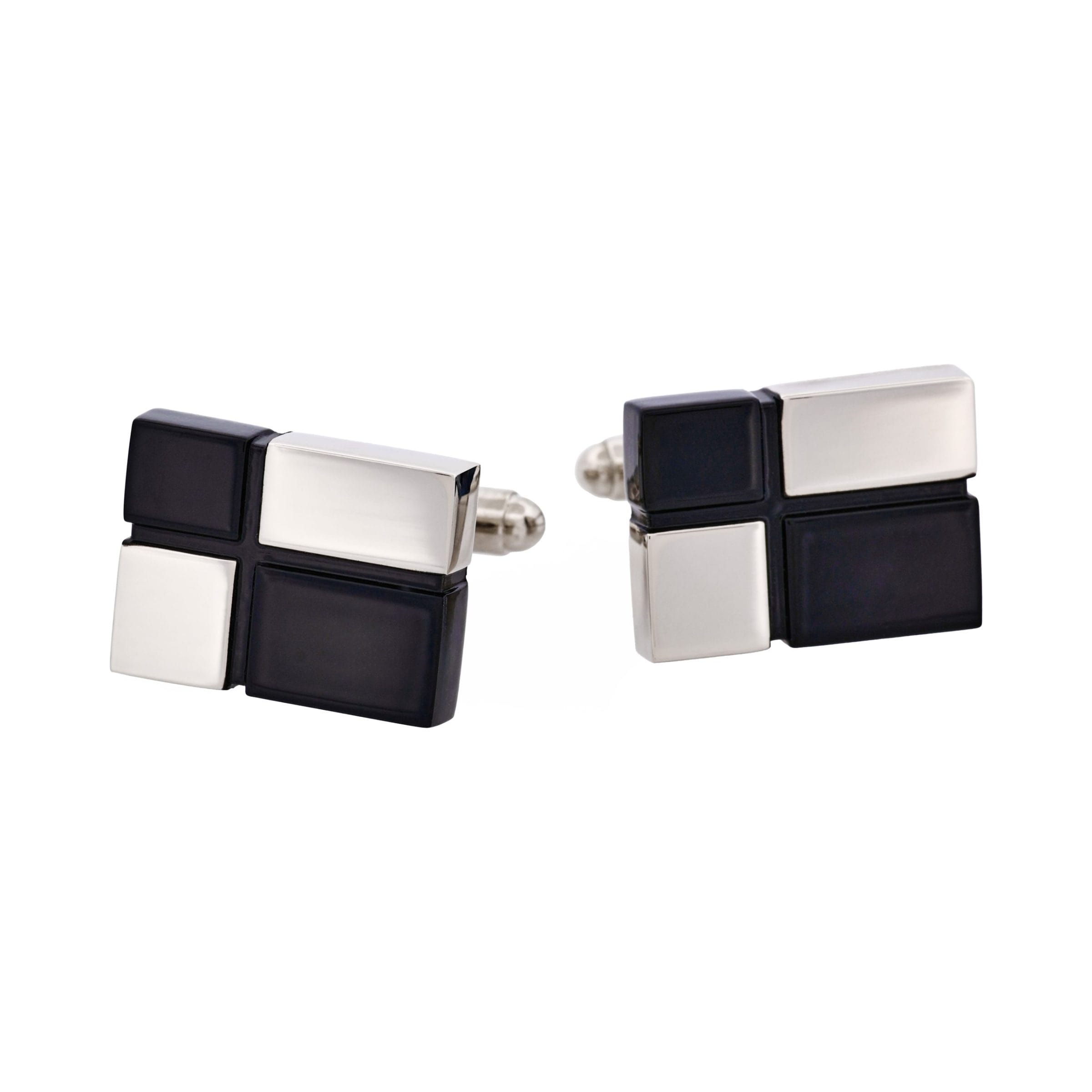 Rhodium Black Cufflinks