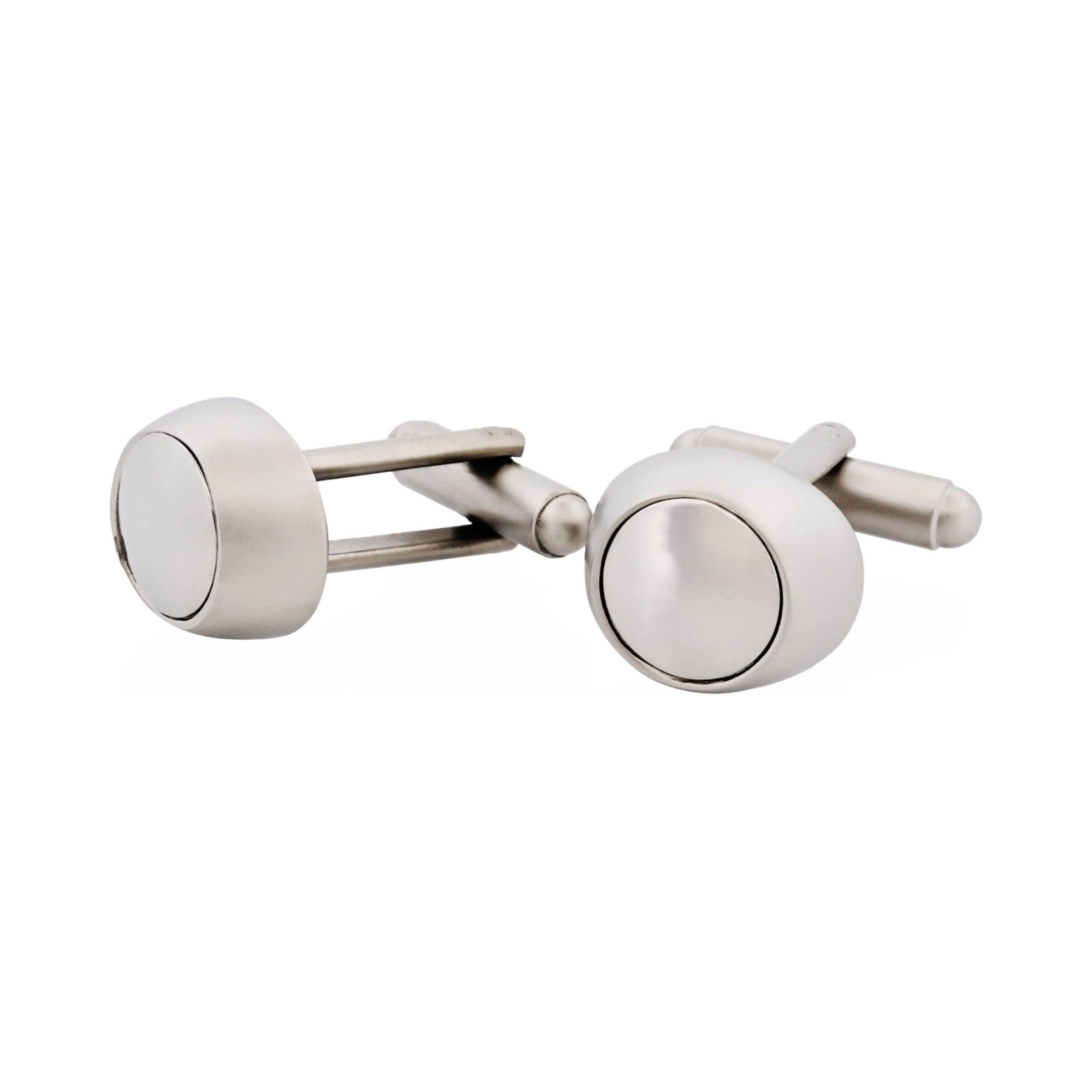 Rhodium Plated Cufflinks