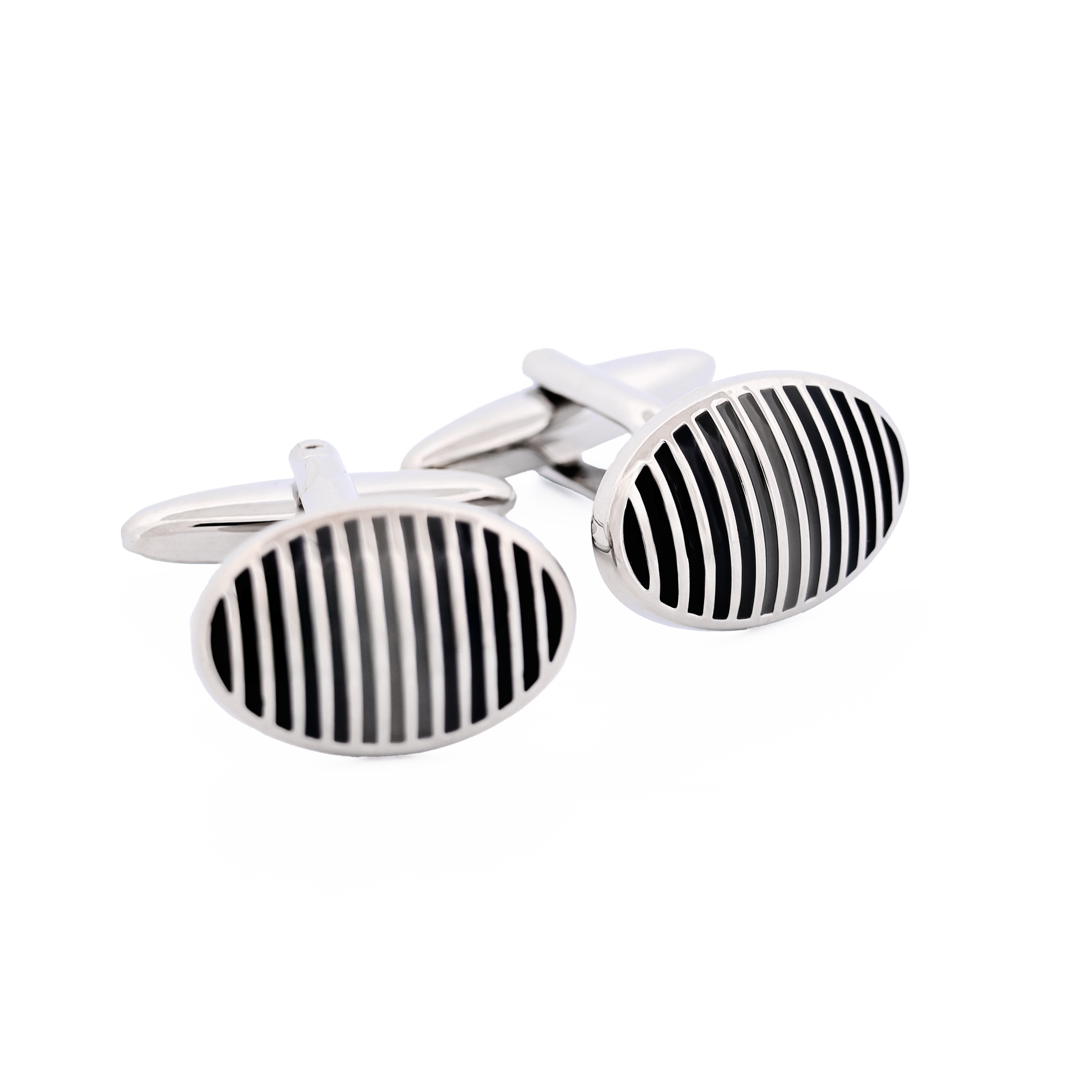 Rhodium Plated Cufflinks