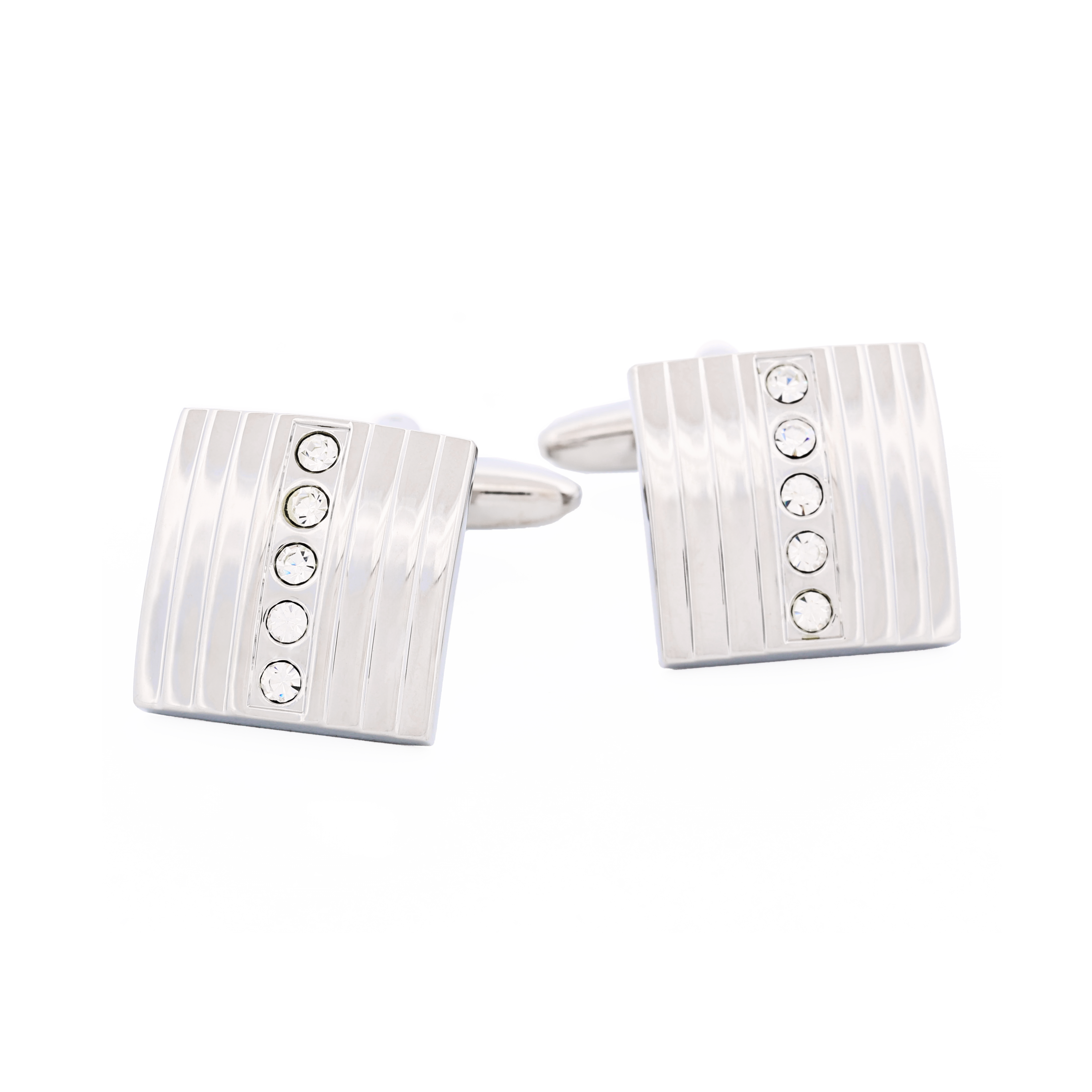 Rhodium Plated Cufflinks