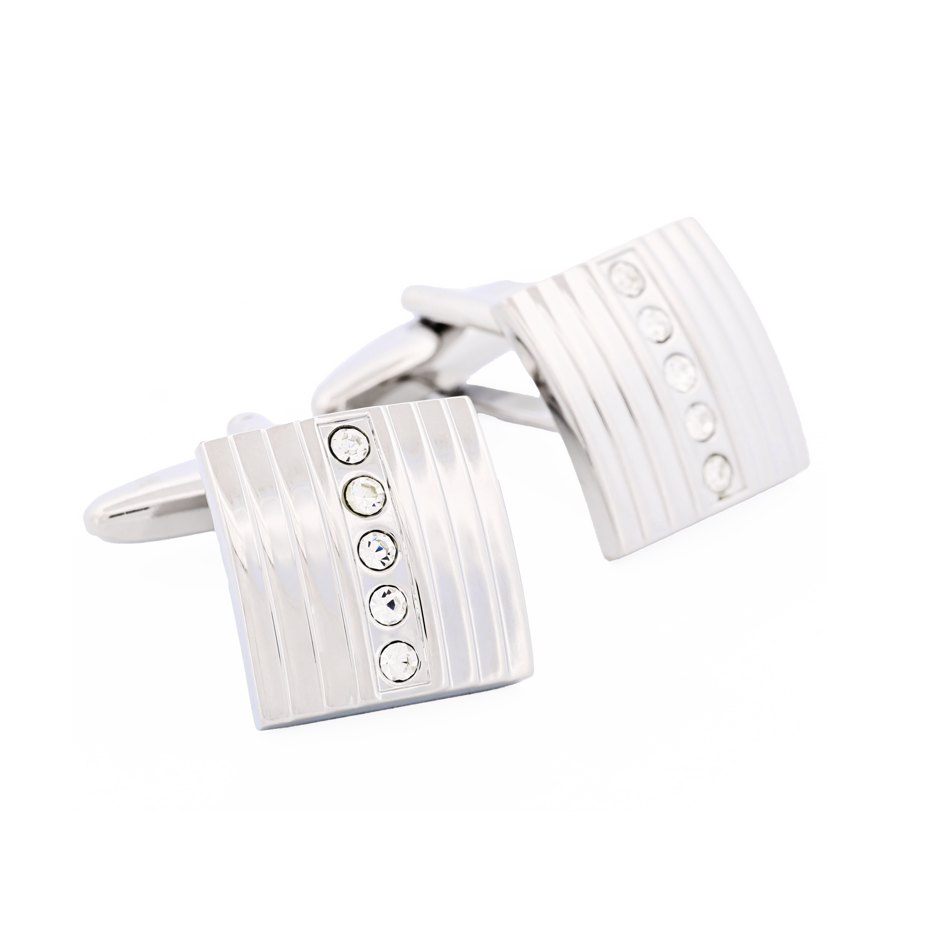 Rhodium Plated Cufflinks