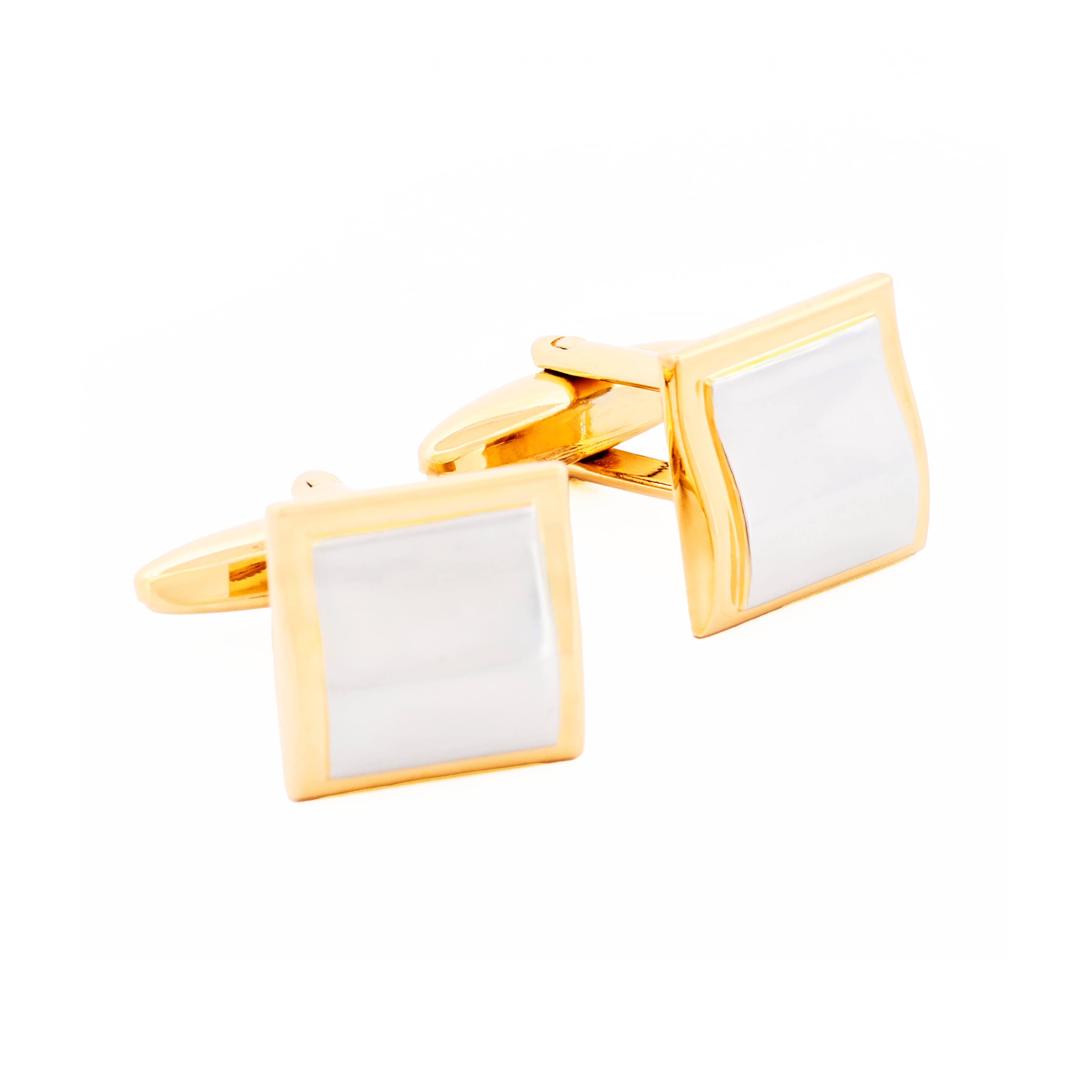 Gold Rhodium Plated Cufflinks