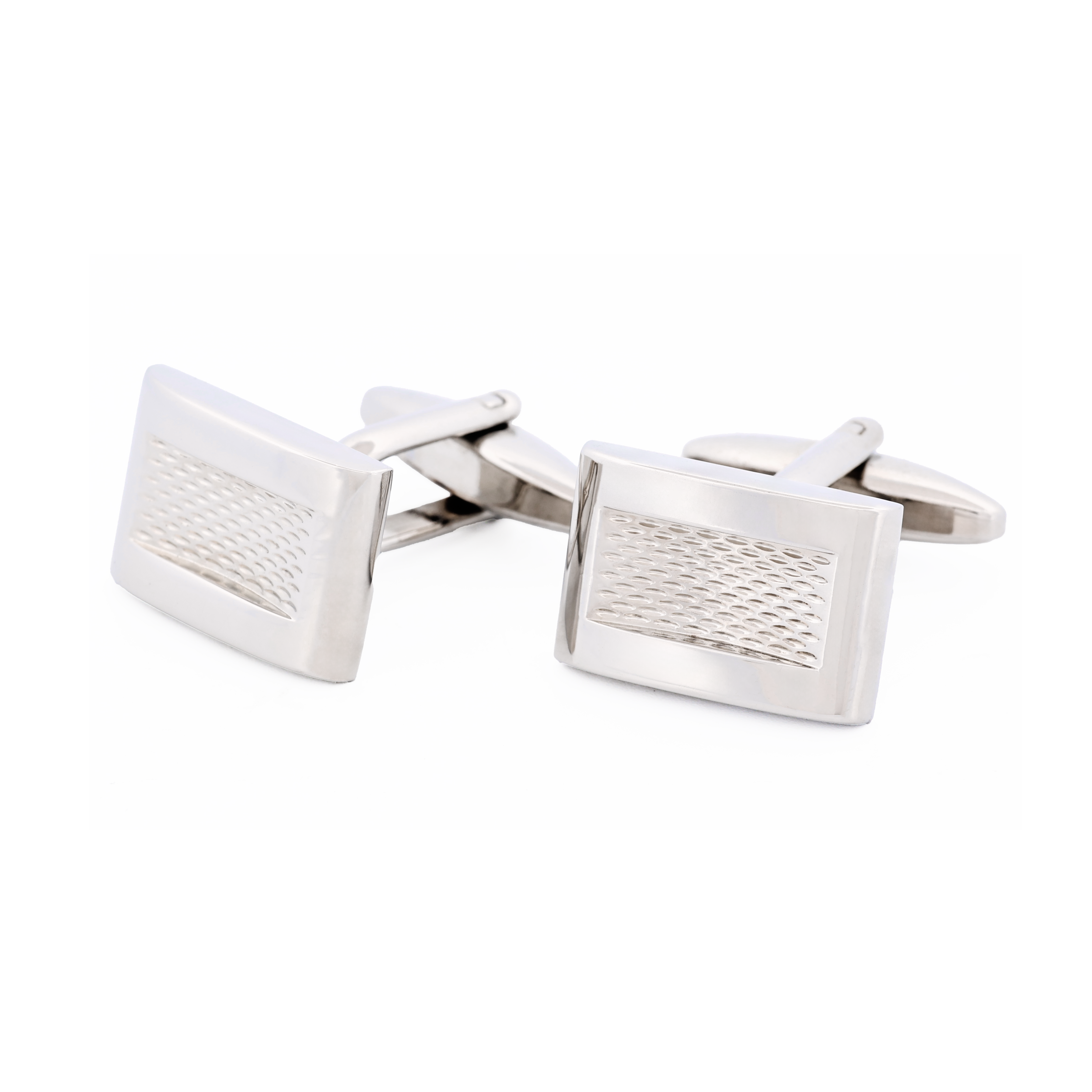 Rhodium Plated Cufflinks