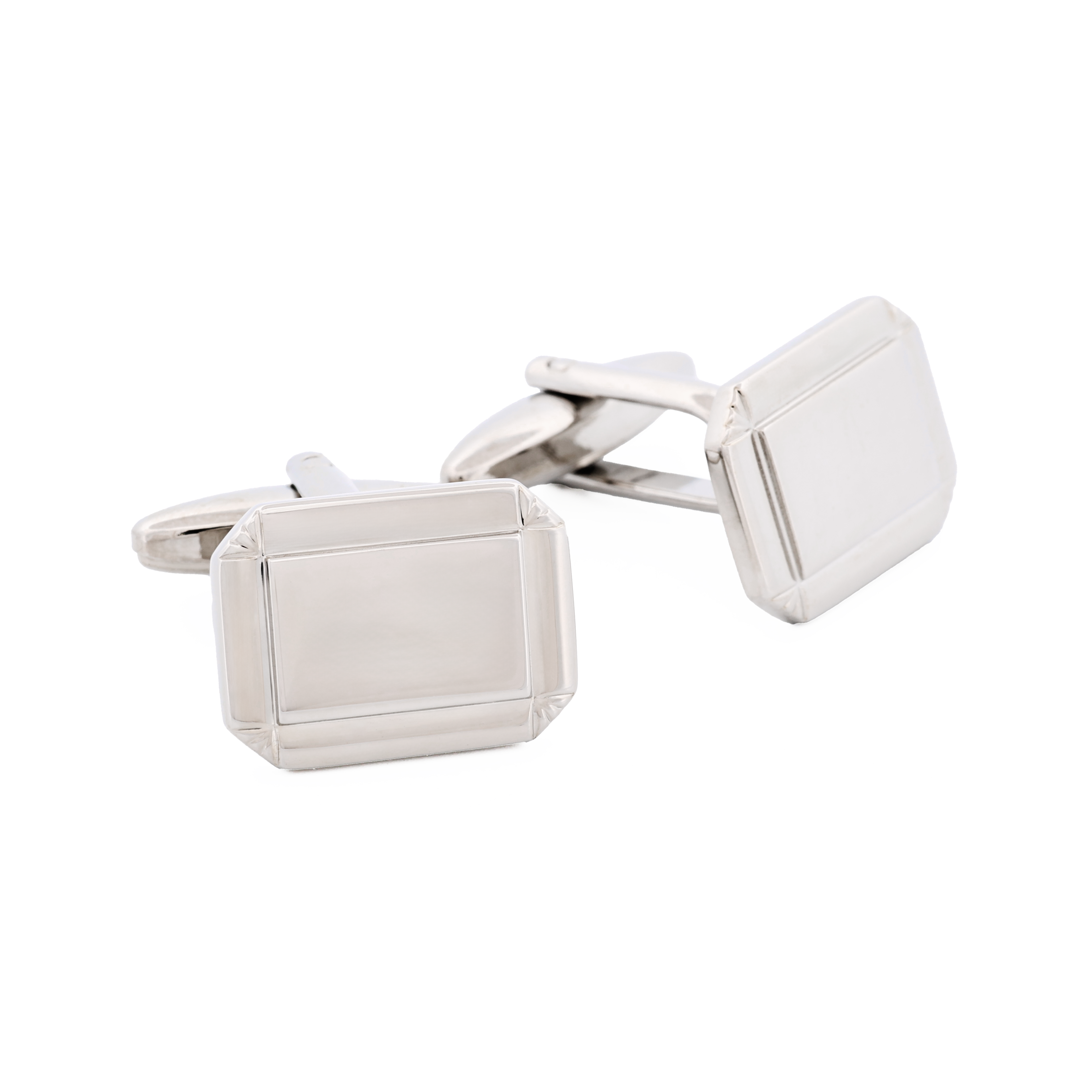 Rhodium plated Cufflinks