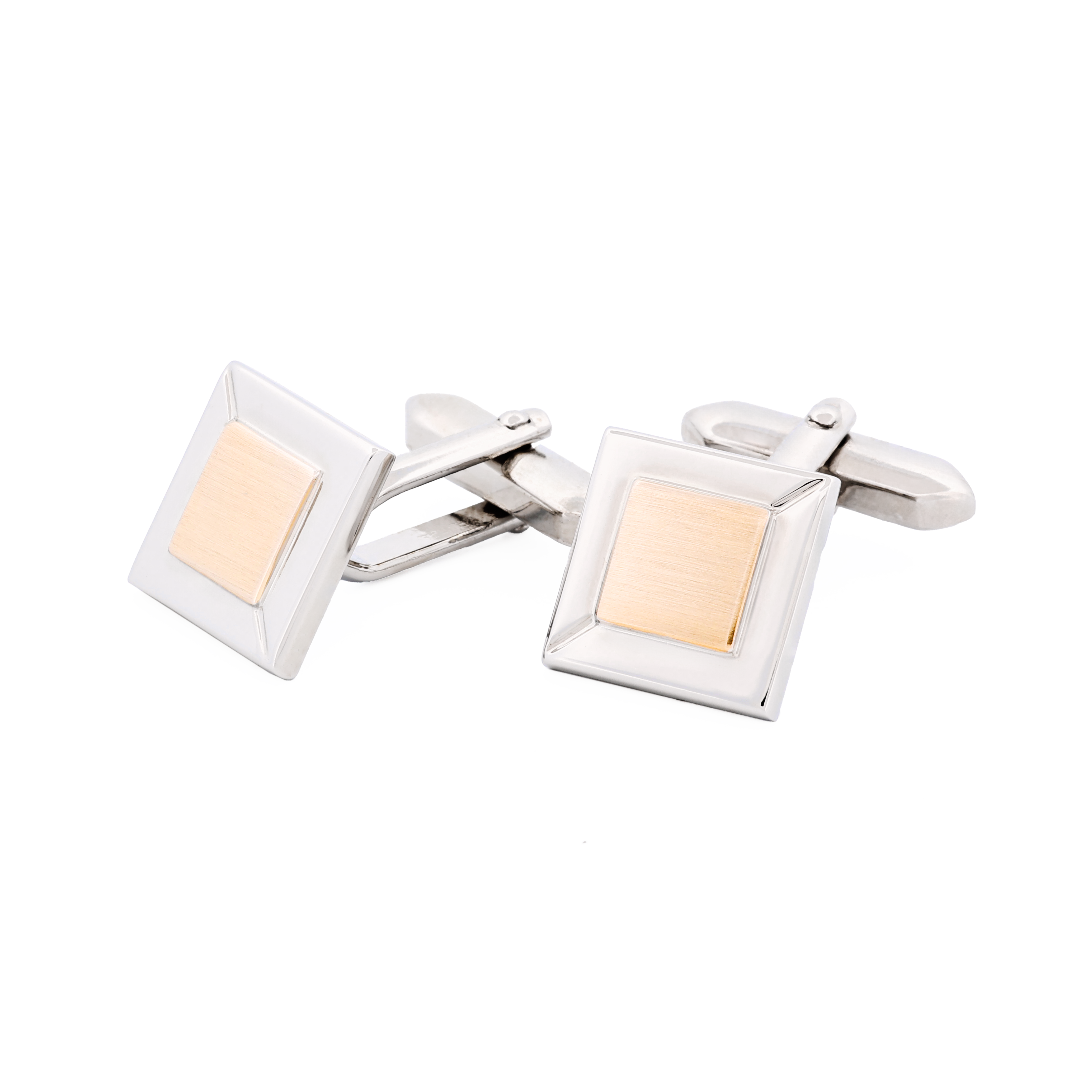 Rhodium Gold Plated Cufflinks