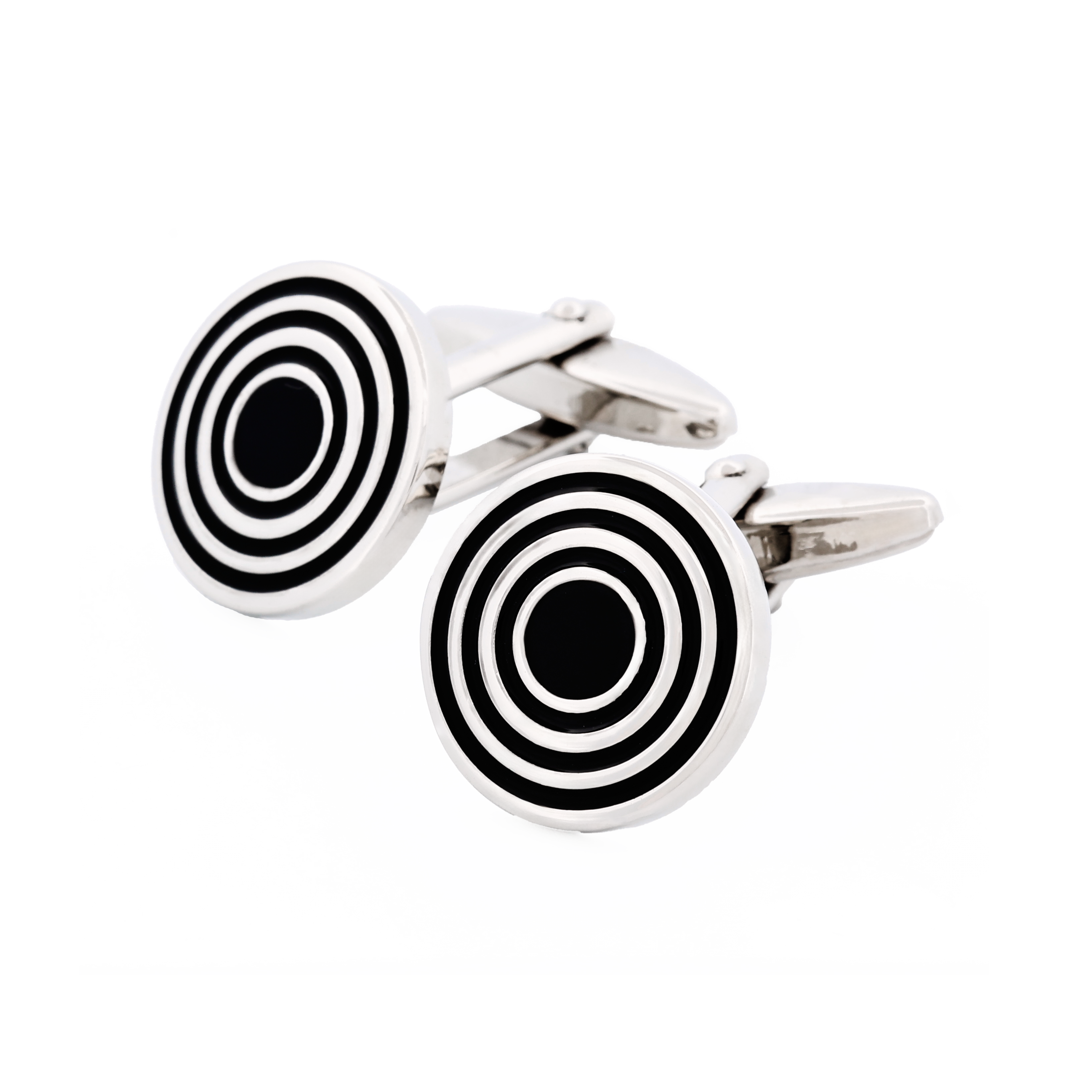 Black Enamel Cufflinks