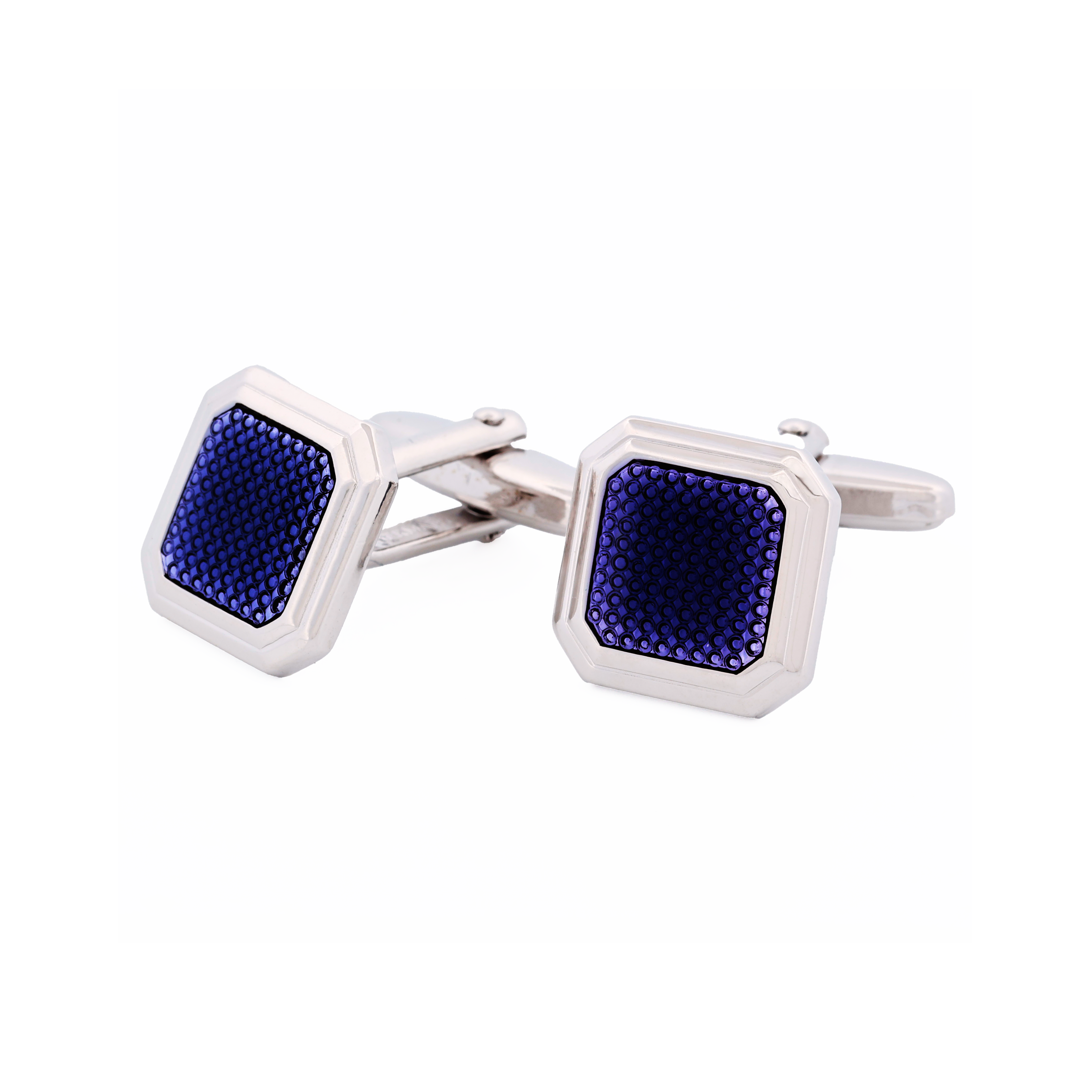 Blue Enamel Cufflinks