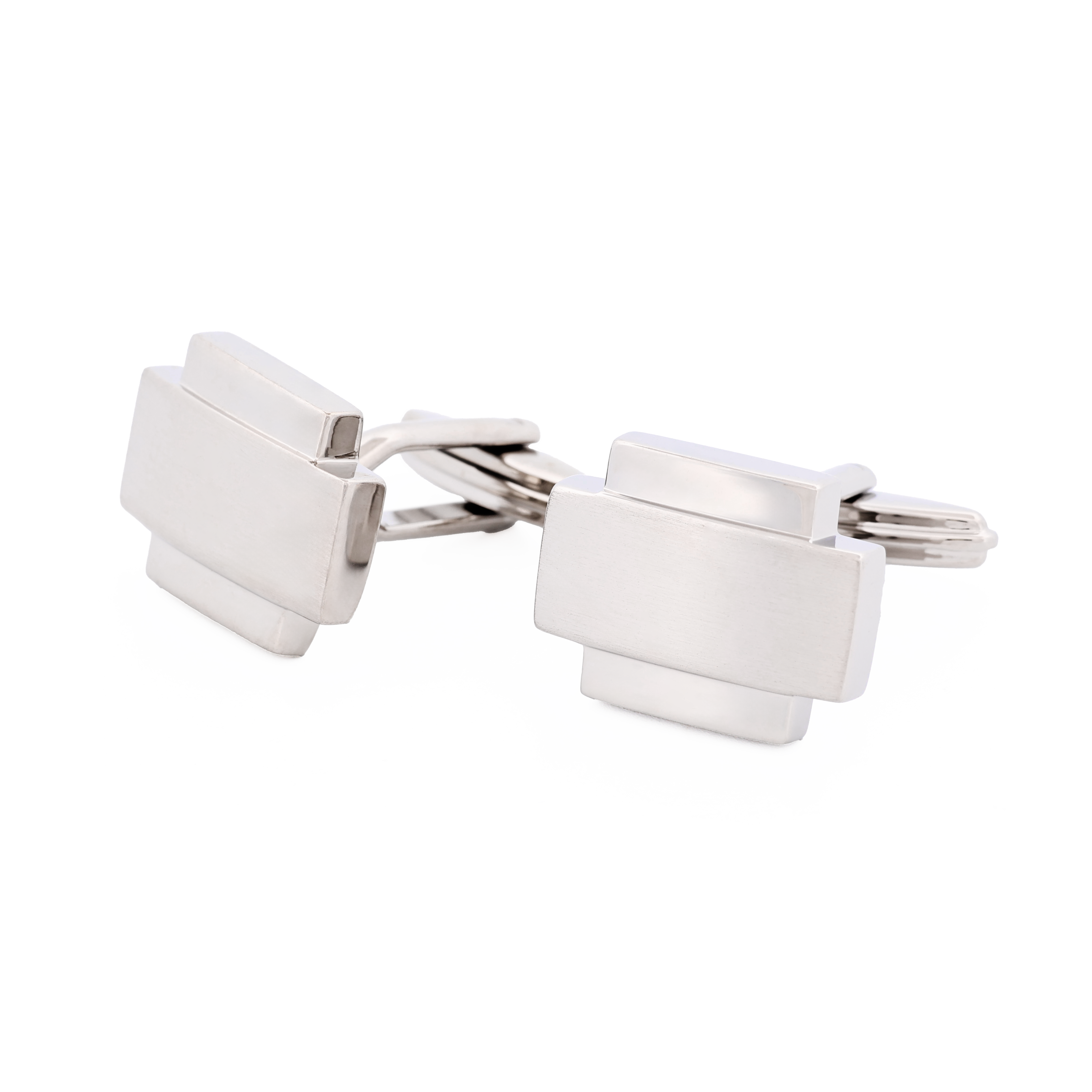 Rhodium Plated Cufflinks