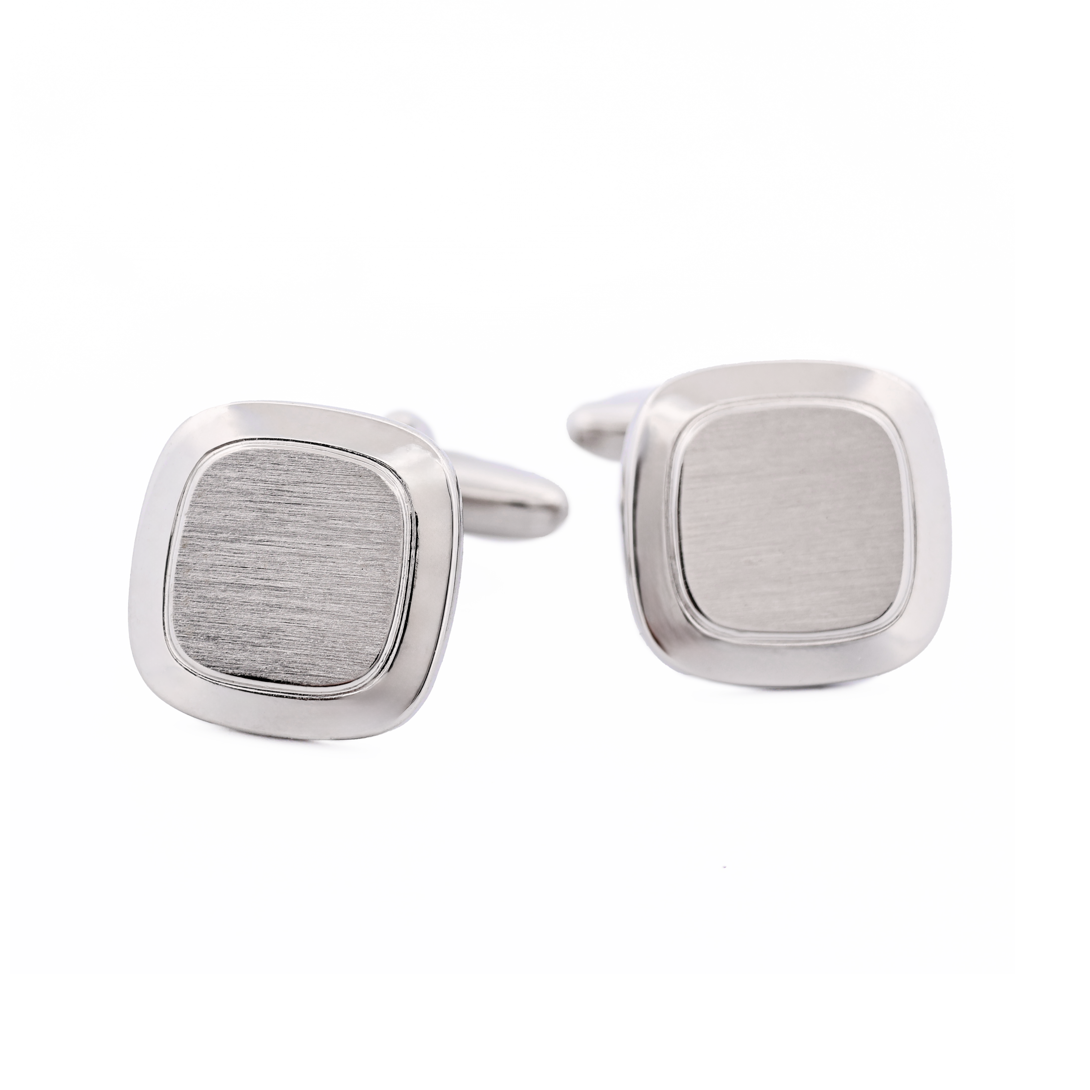 Rhodium Plated Cufflinks
