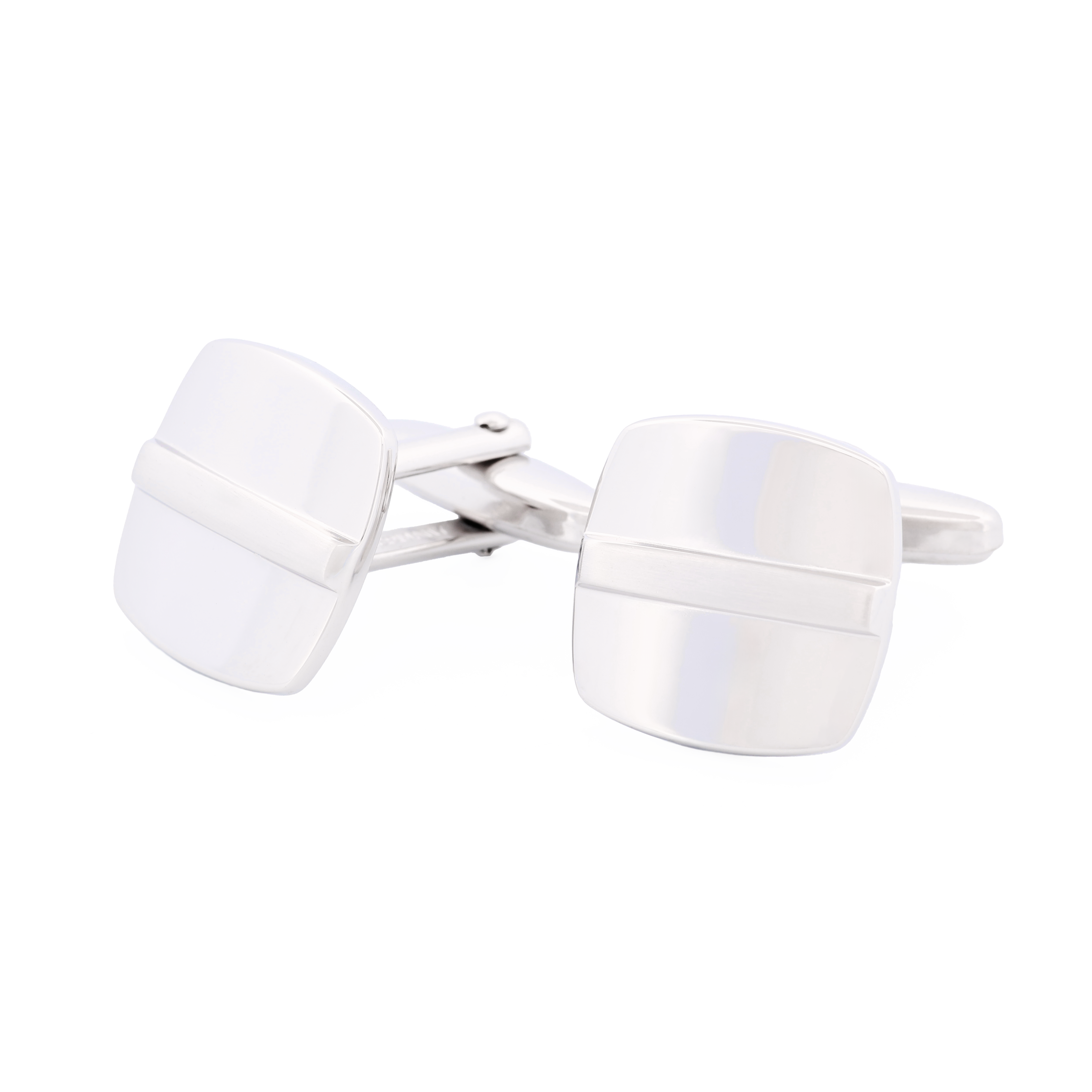 Rhodium Plated Cufflinks