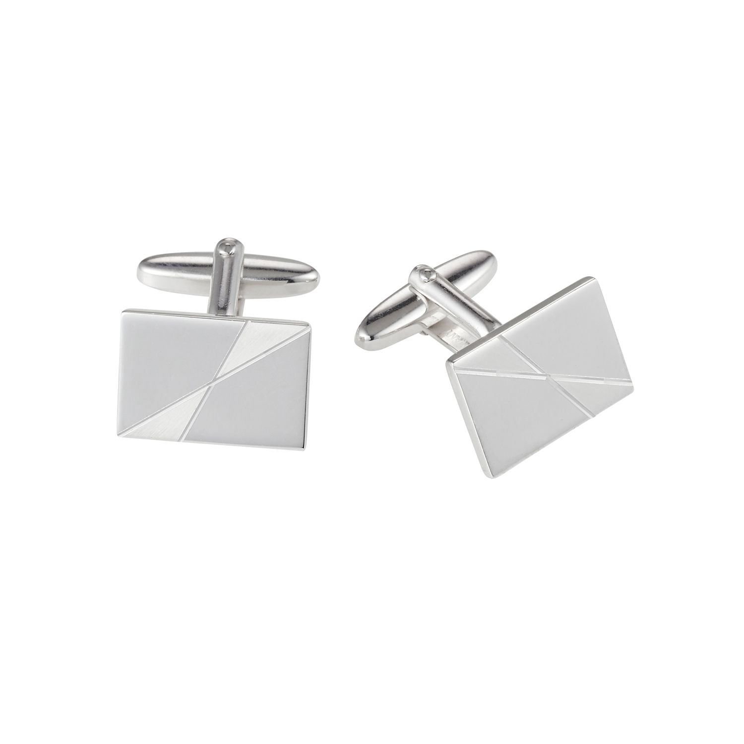 Rhodium Cufflinks