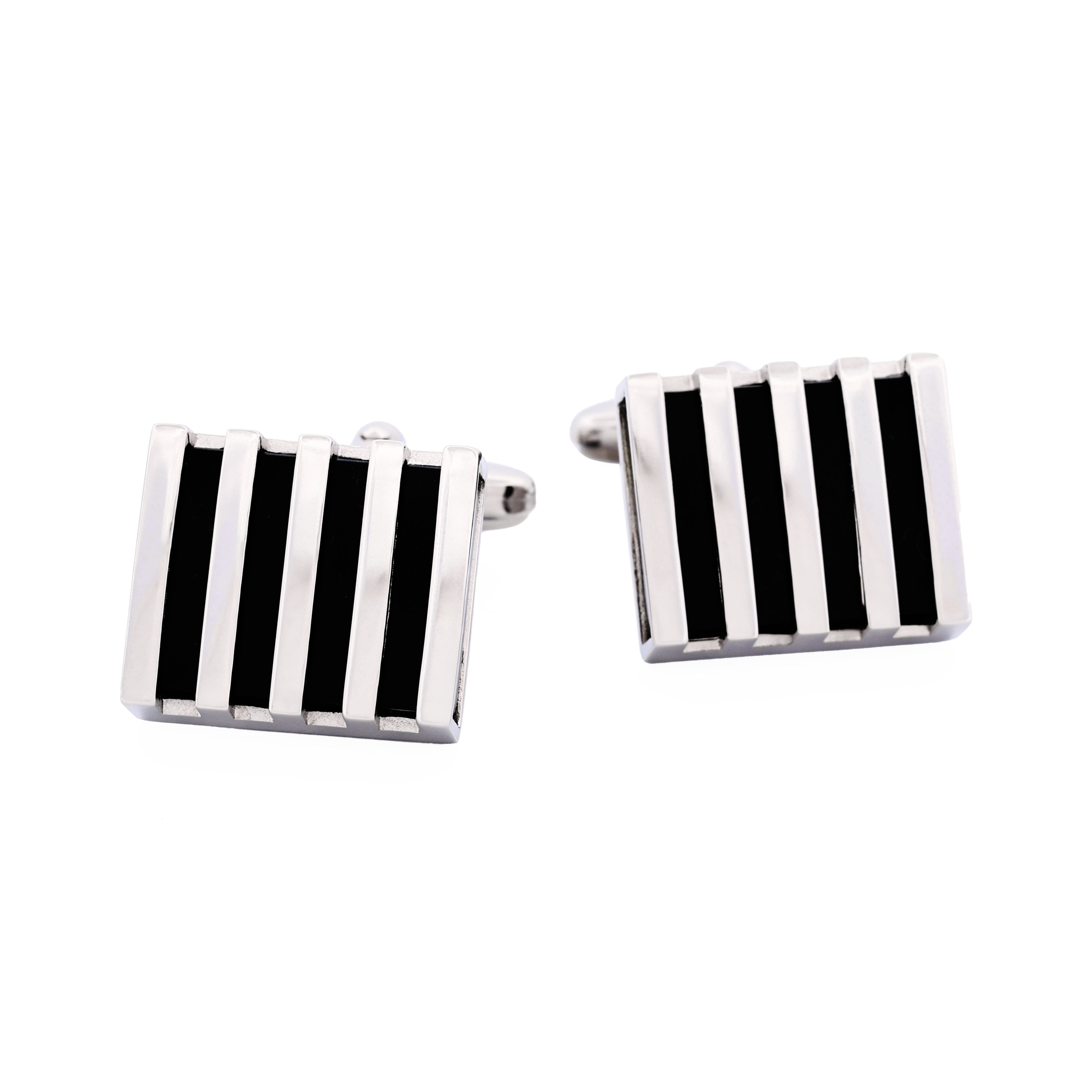 Rhodium Plated Cufflinks
