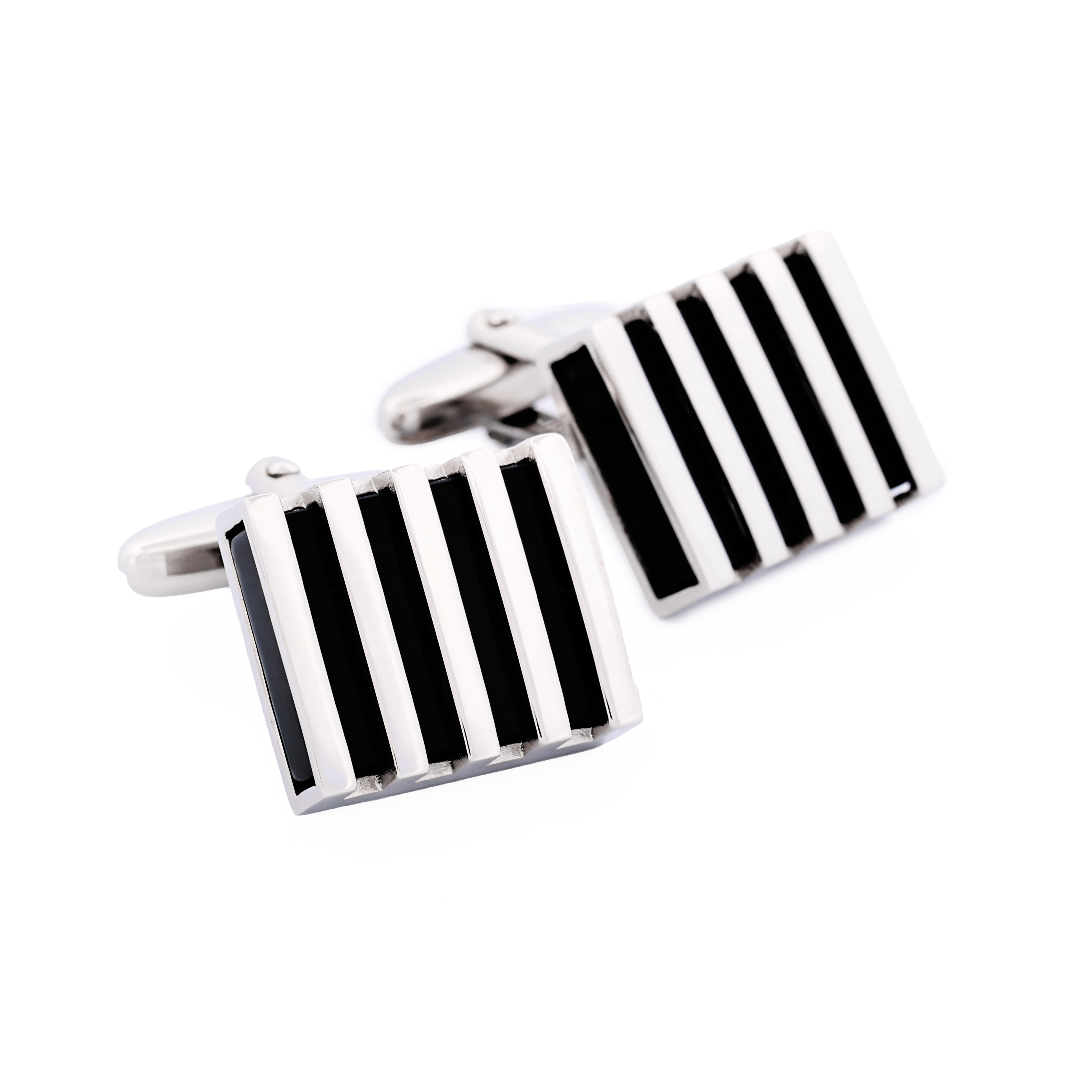 Rhodium Plated Cufflinks