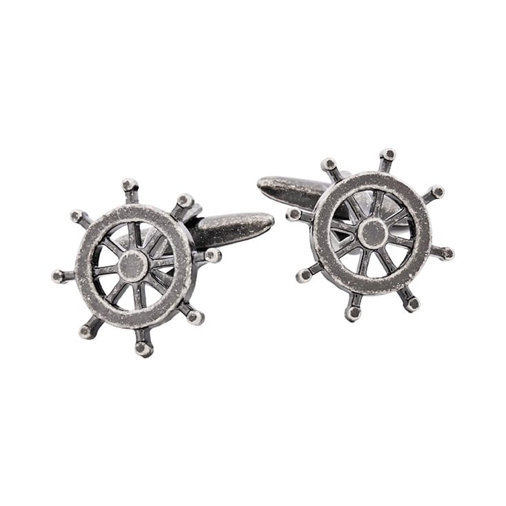 Ship's Wheel Cufflinks