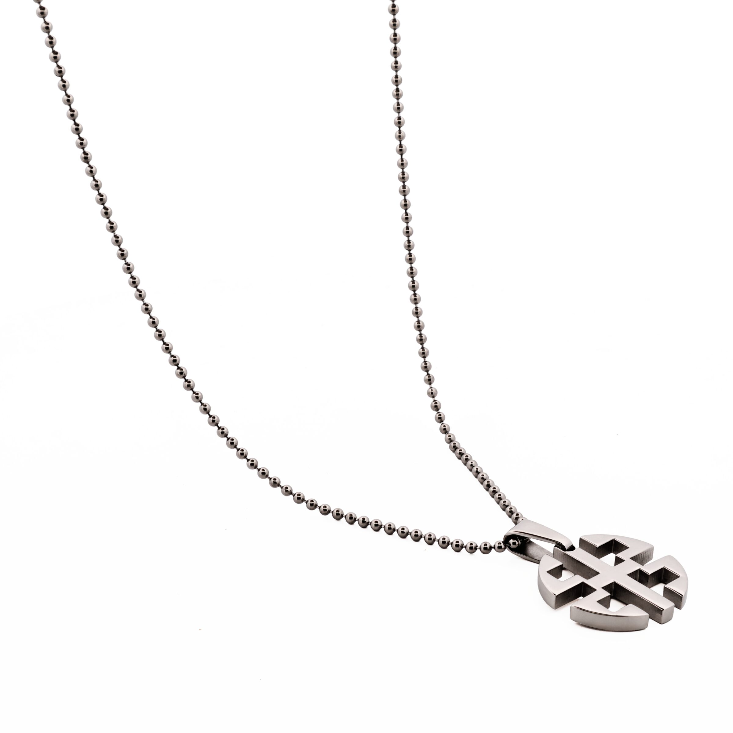 Stainless Steel Chinese Symbol Pendant