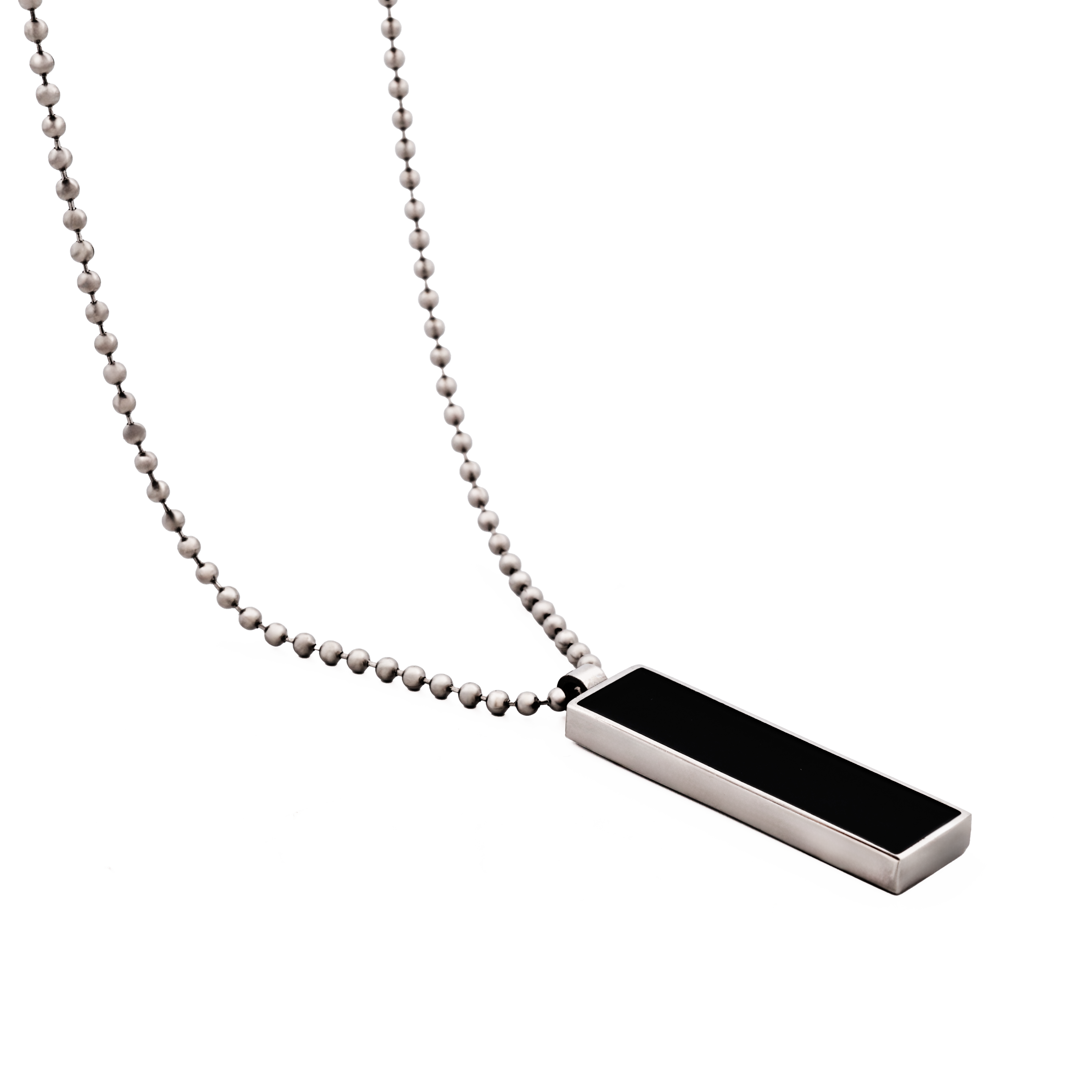 Stainless Steel Black Pendant