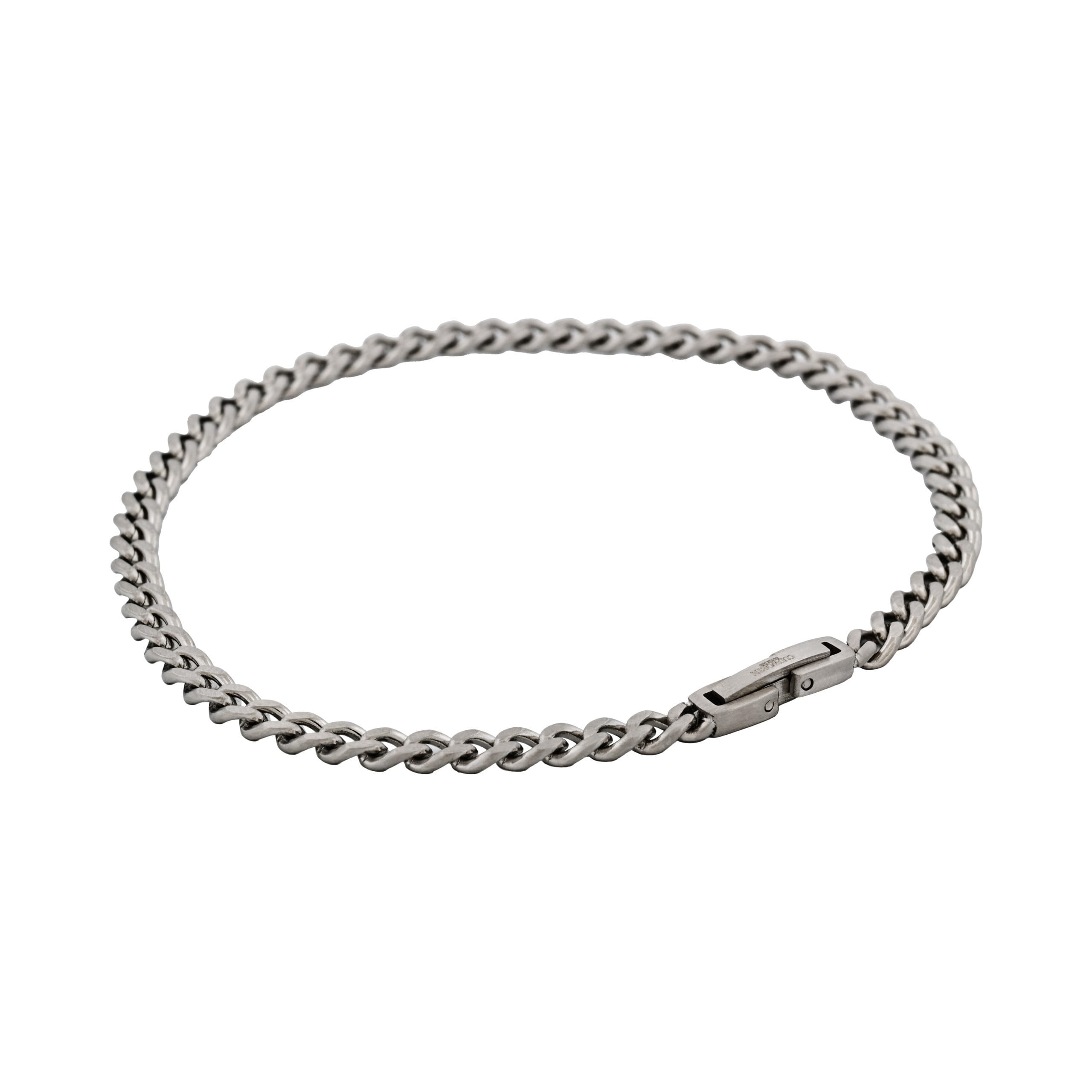 Classic Cuban Link Bracelet Stainless Steel (215 x 4mm)