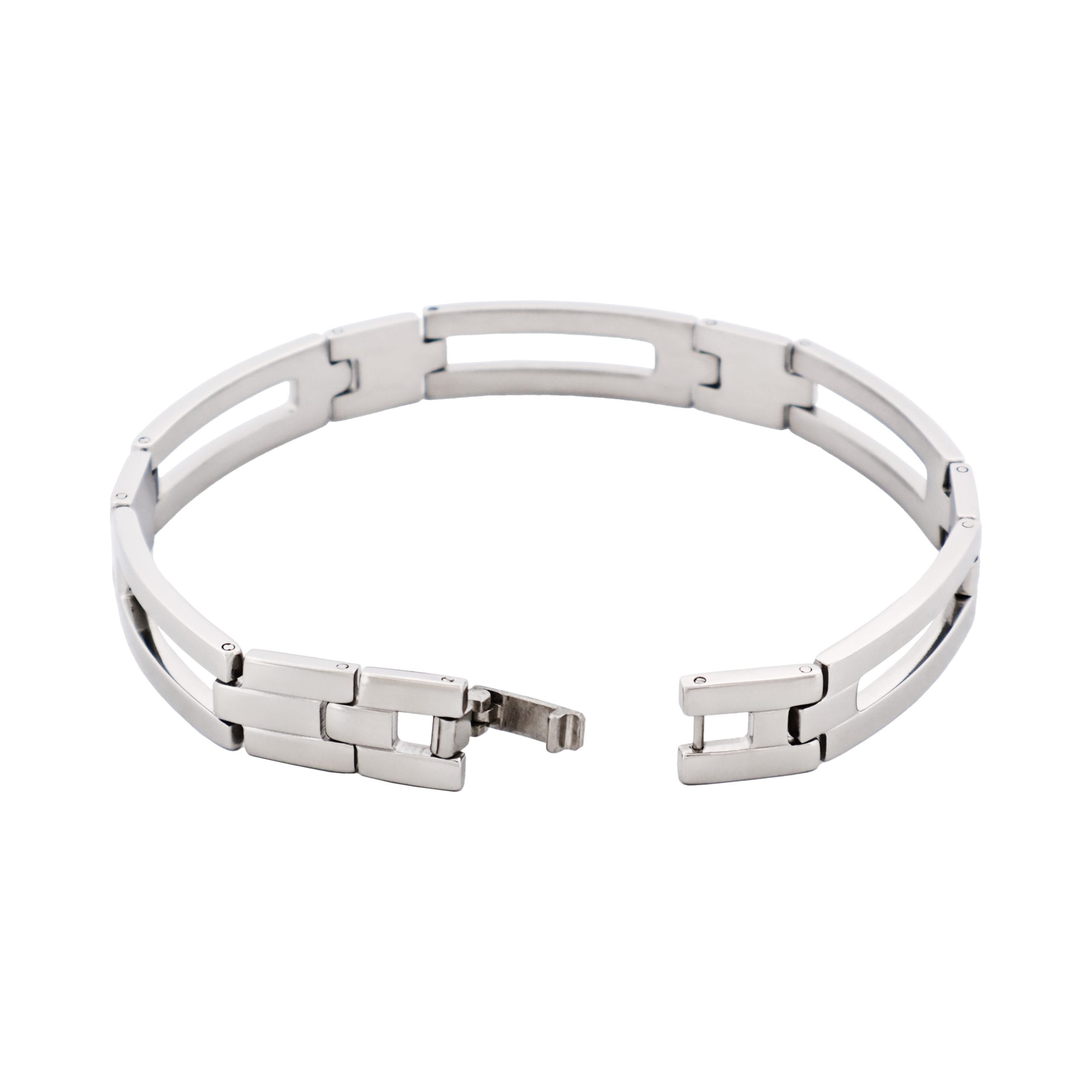 Polished Stainless Steel Bracelet