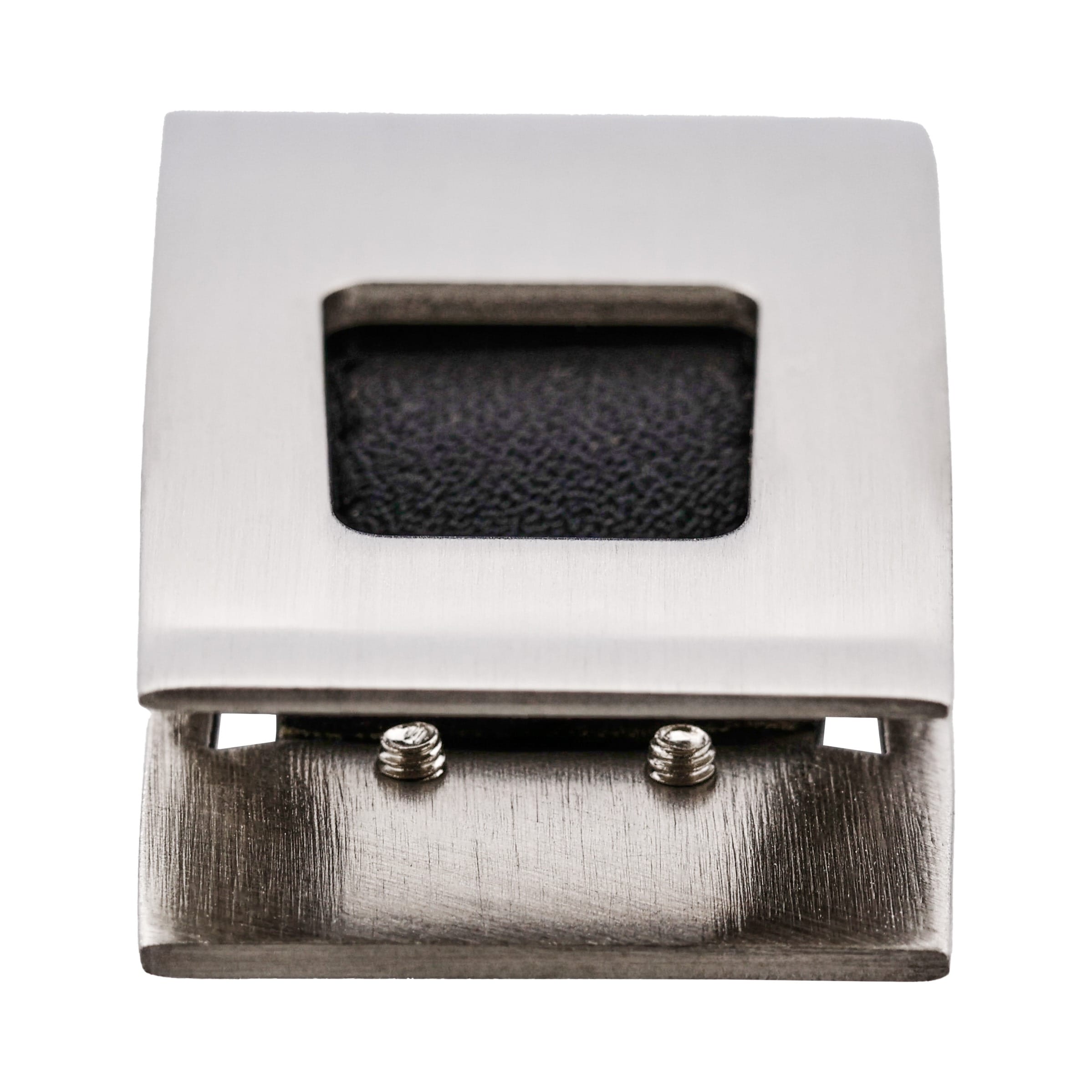 Rhodium Plated Cutout Money Clip