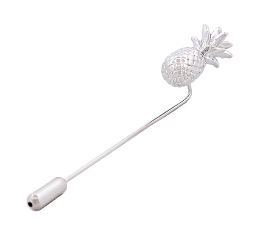 Pineapple lapel pin