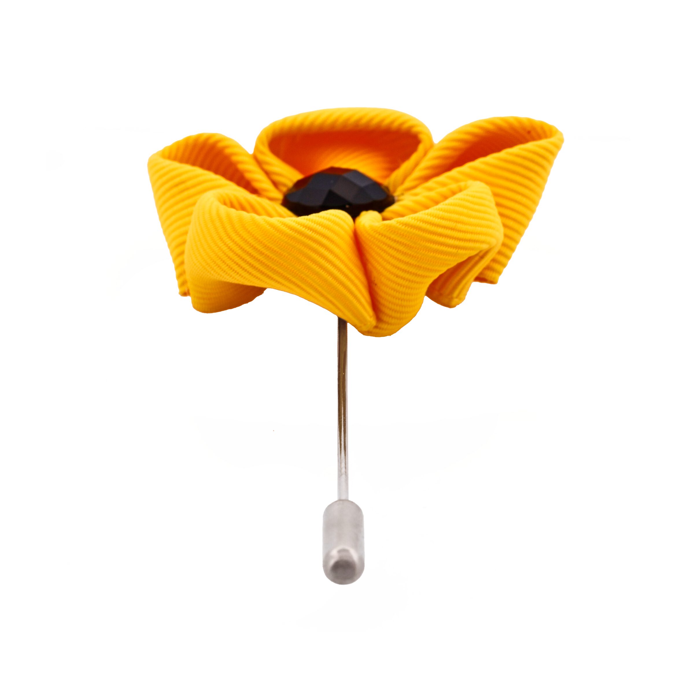 Yellow Flower Lapel Pin
