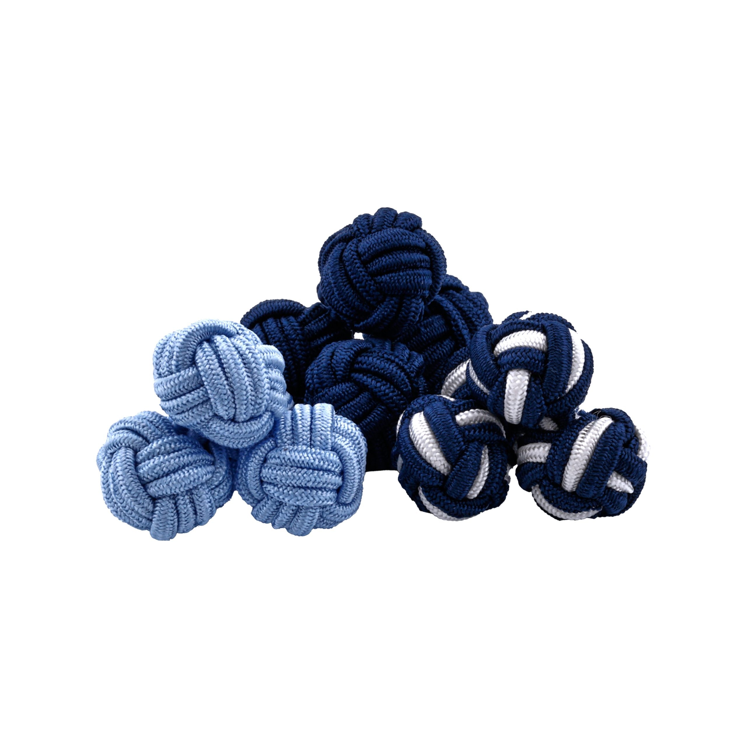 Silk Knots Blue Set