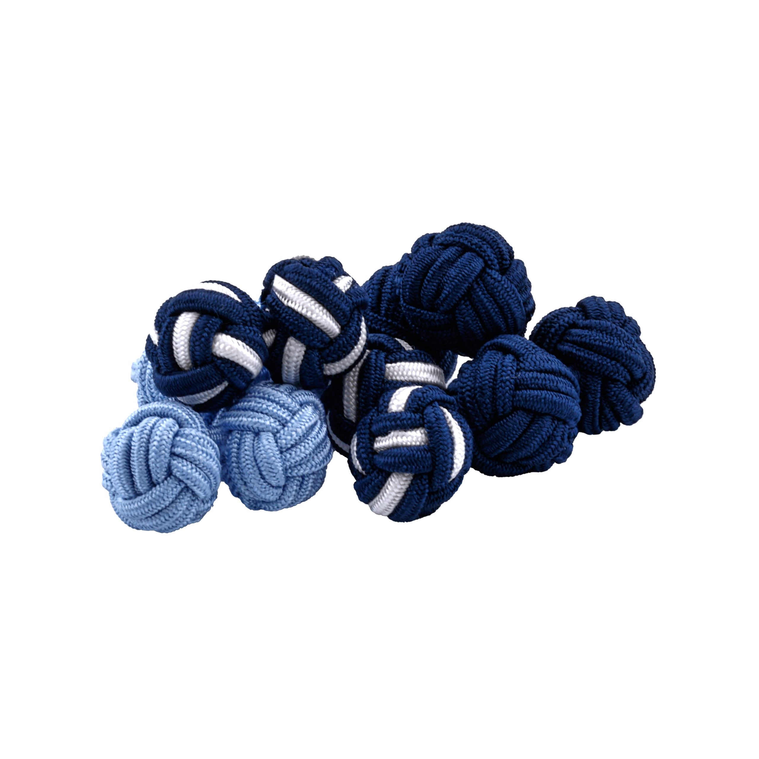 Silk Knots Blue Set