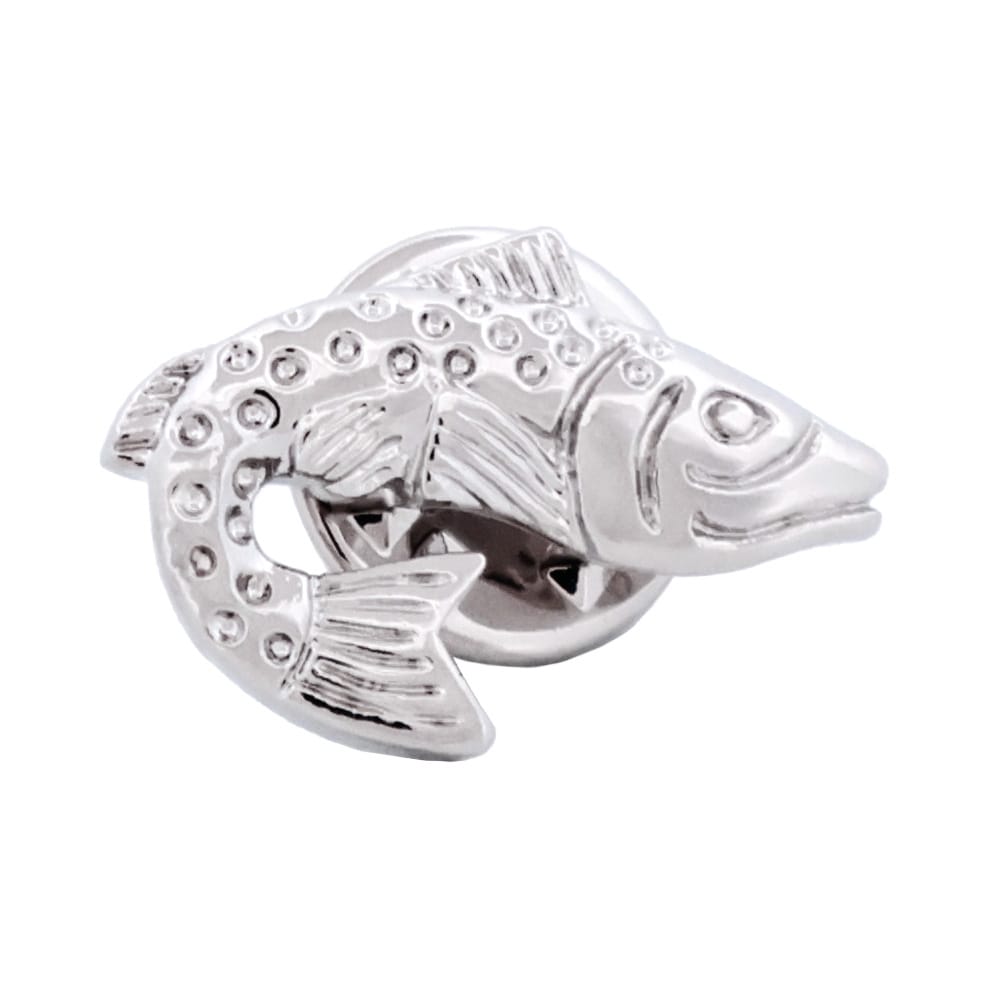 Trout Fish Lapel Pin