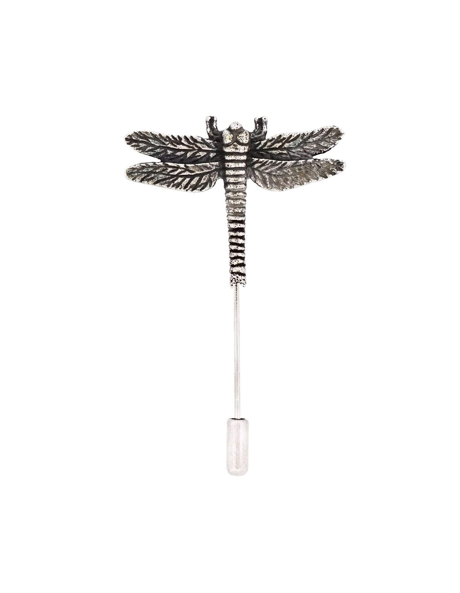 Antique Plated Dragon Fly Lapel Pin