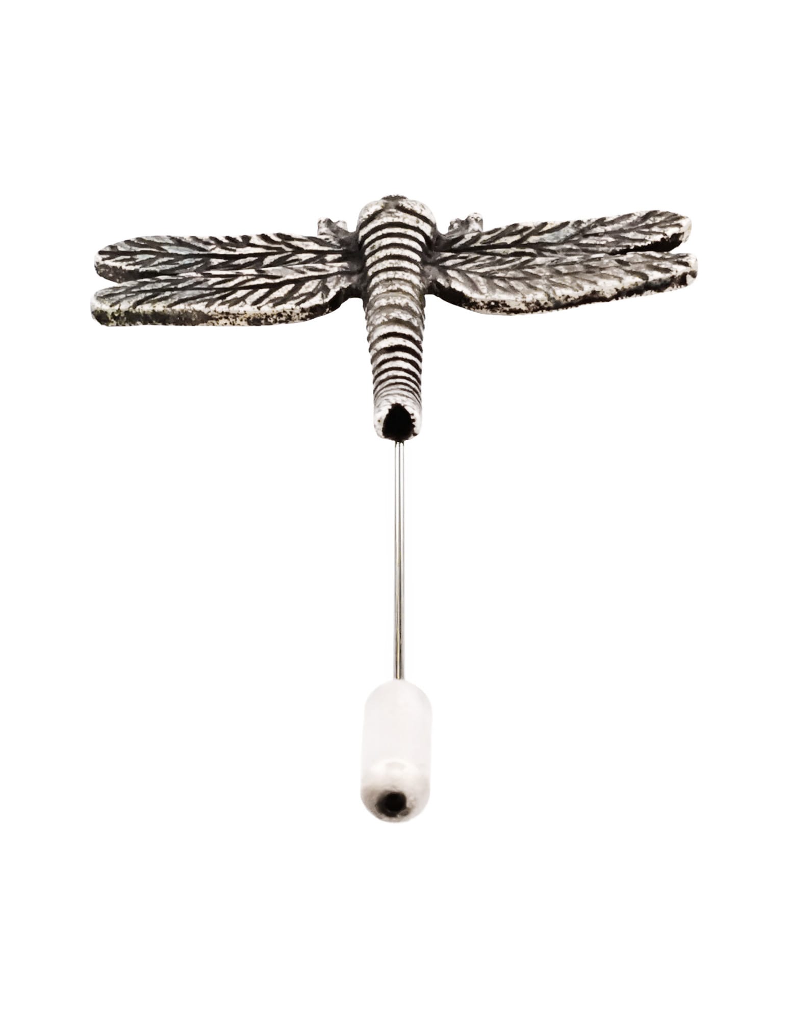 Antique Plated Dragon Fly Lapel Pin