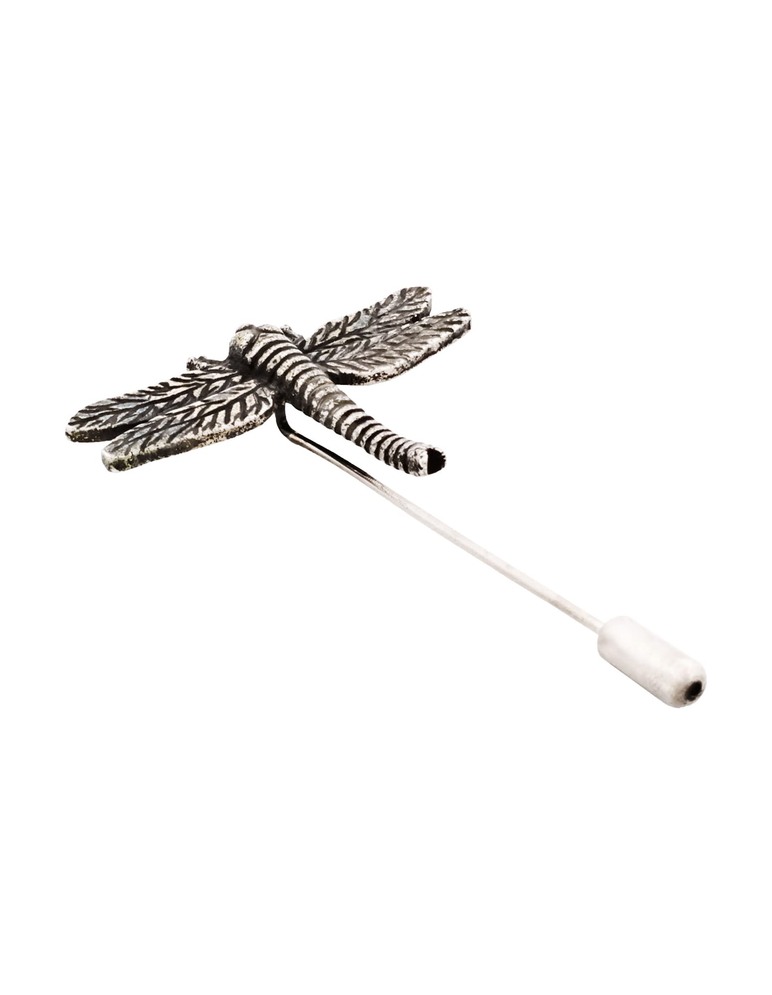 Antique Plated Dragon Fly Lapel Pin