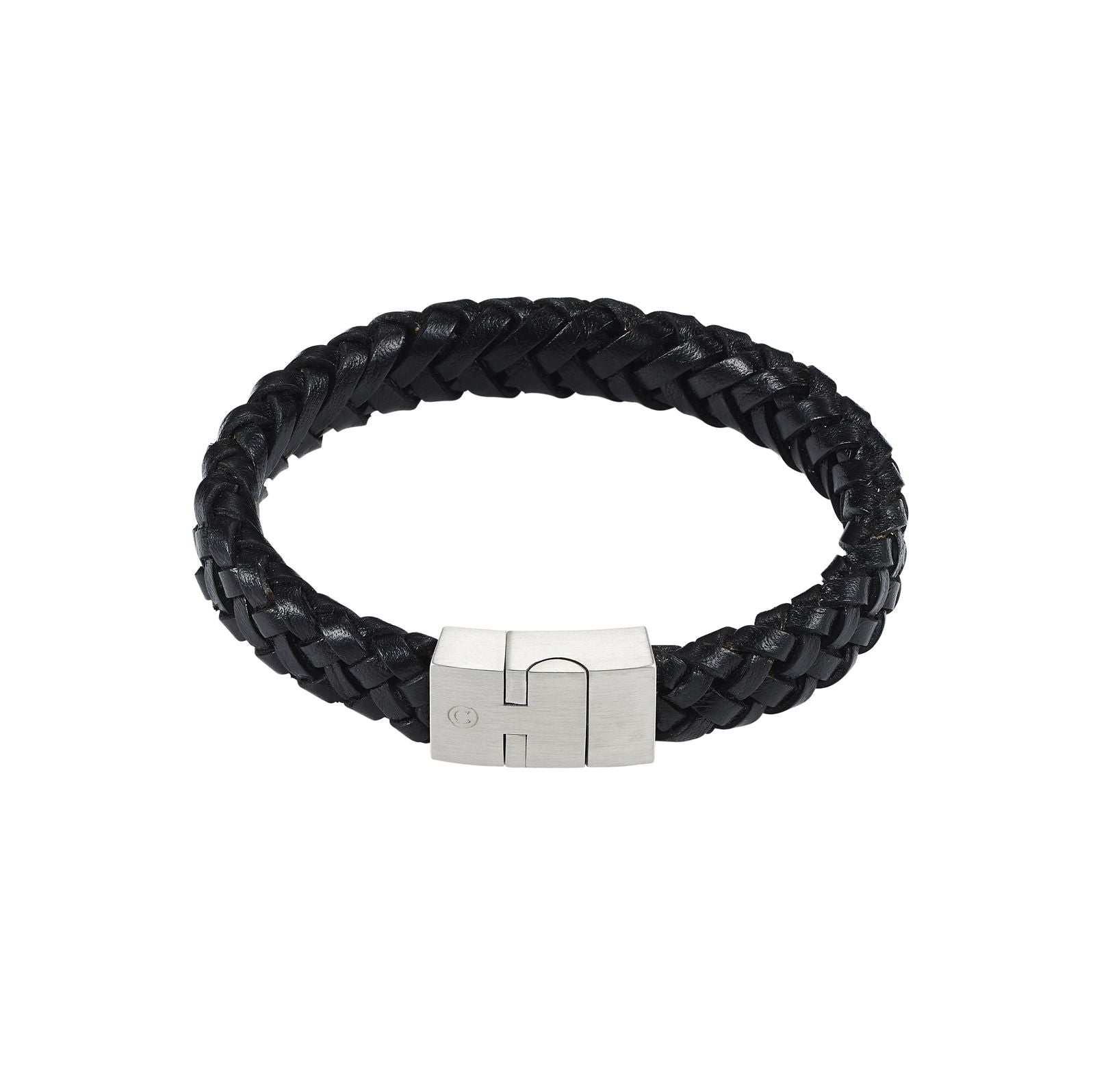 Black Leather Bracelet