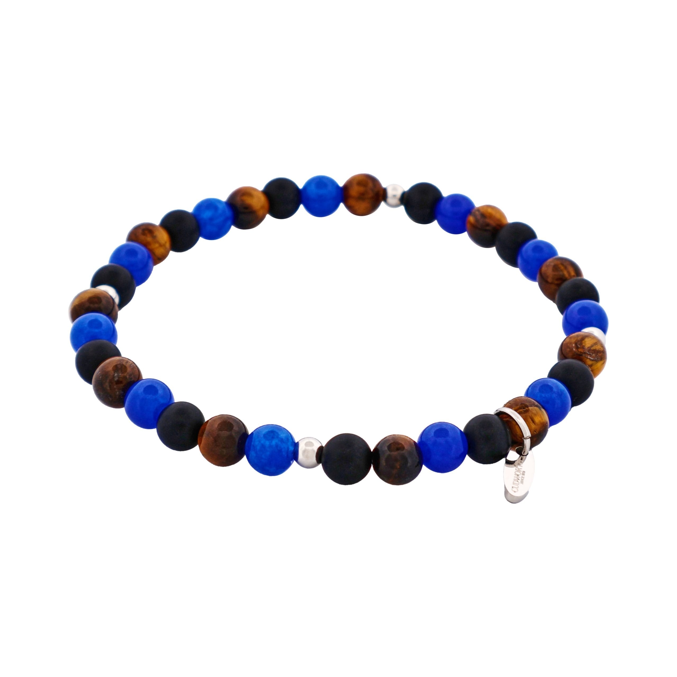 Multi Stone Beaded Bracelet