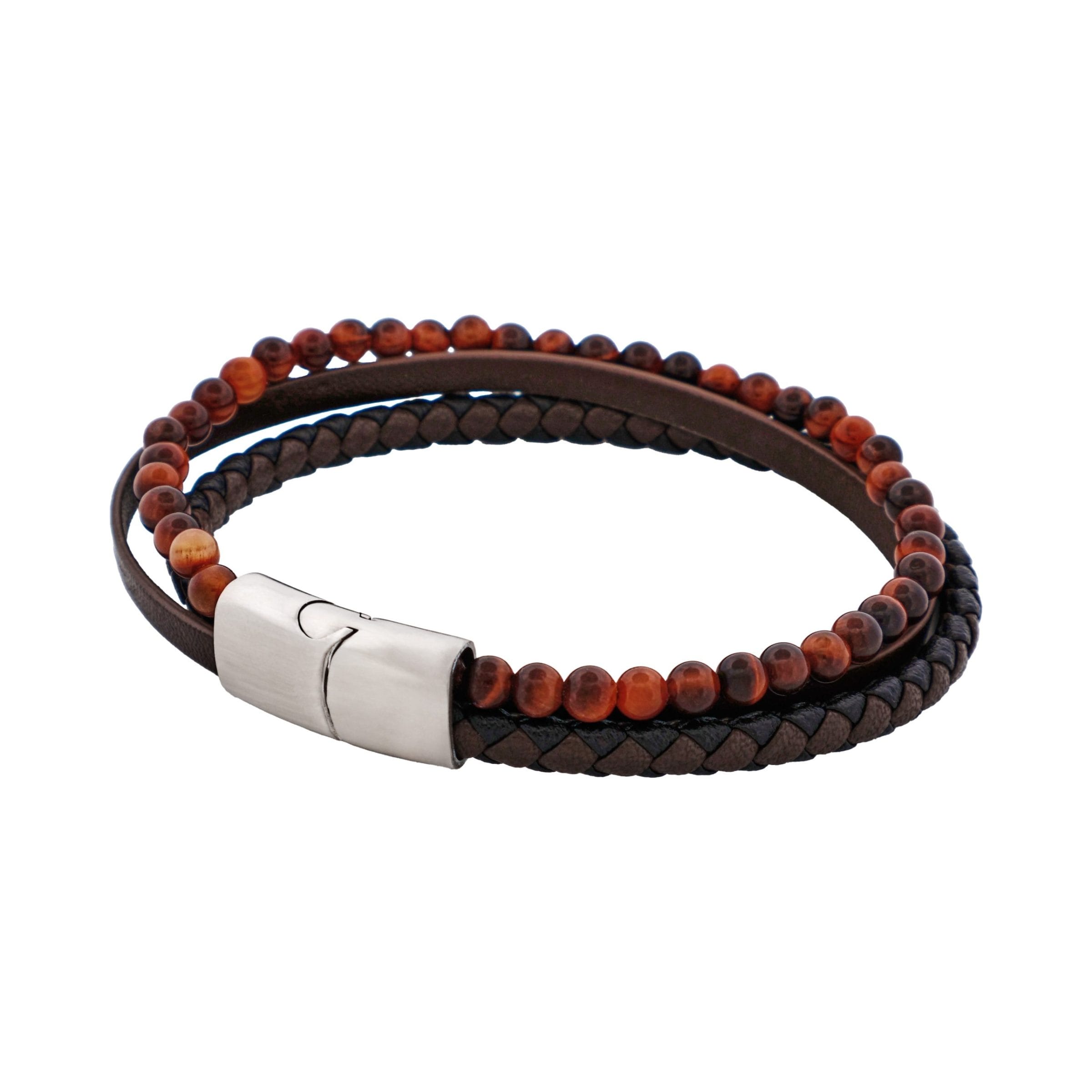 Multi Strand Leather Bracelet