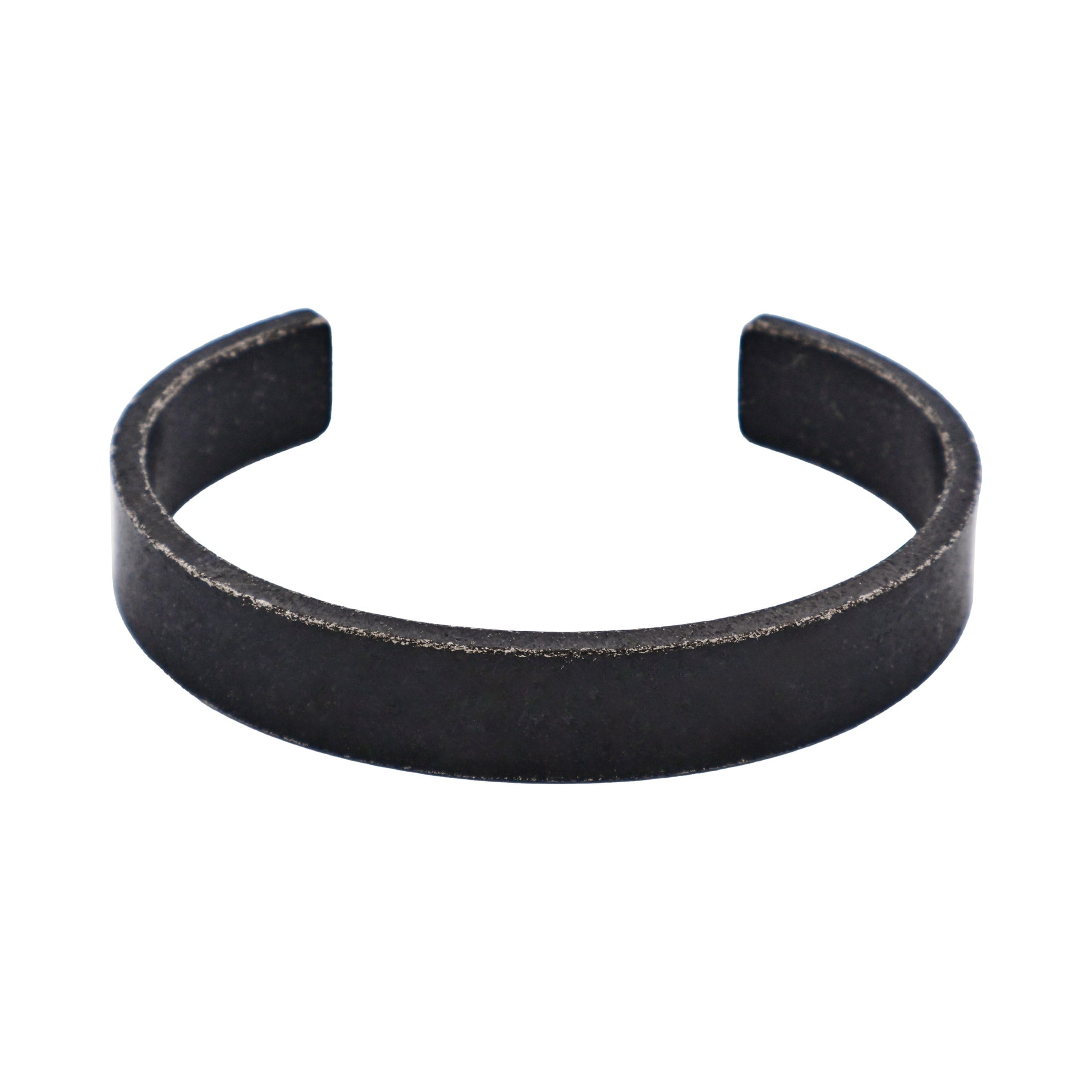 Stainless Steel Ion Plated Antique Gun Metal Cuff