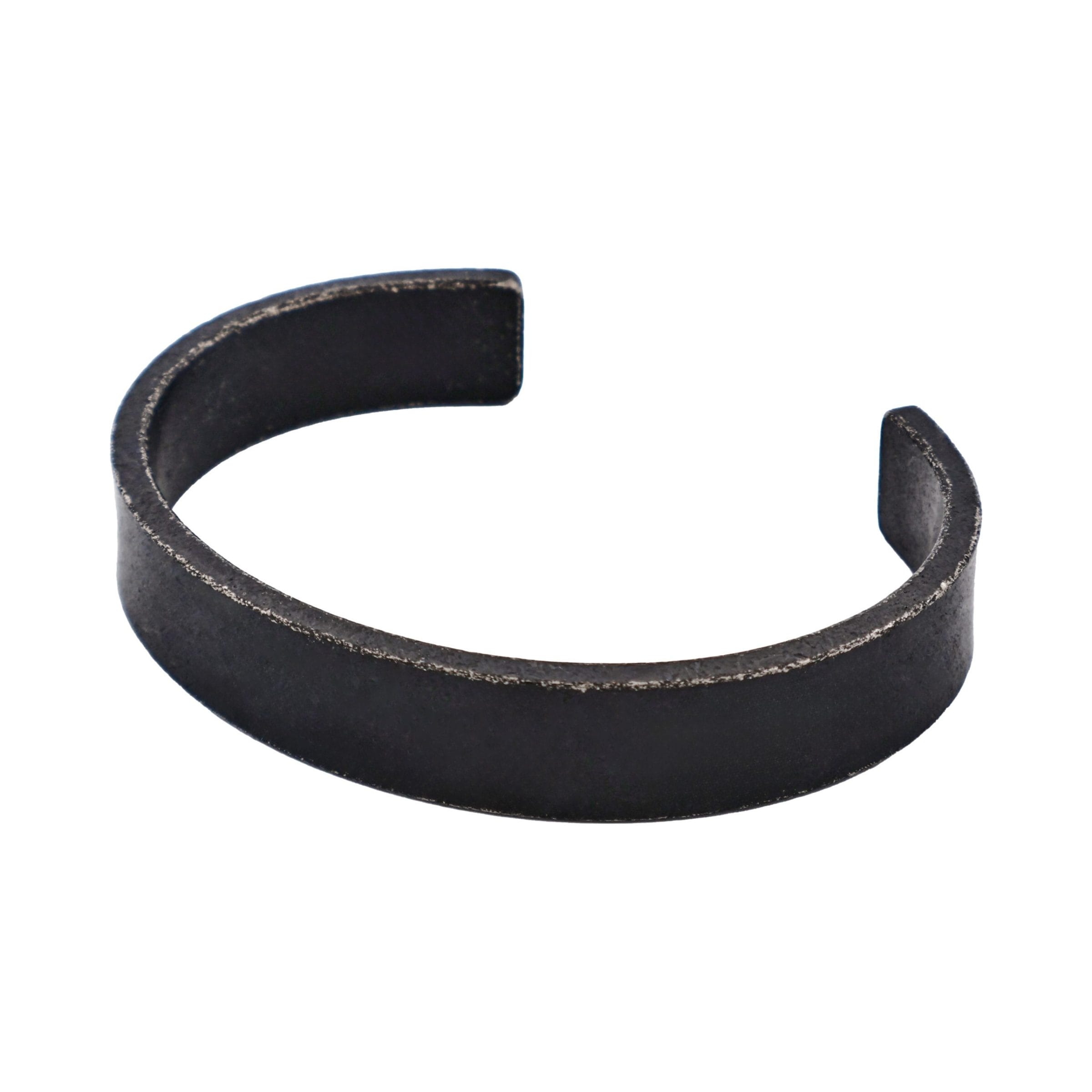 Stainless Steel Ion Plated Antique Gun Metal Cuff