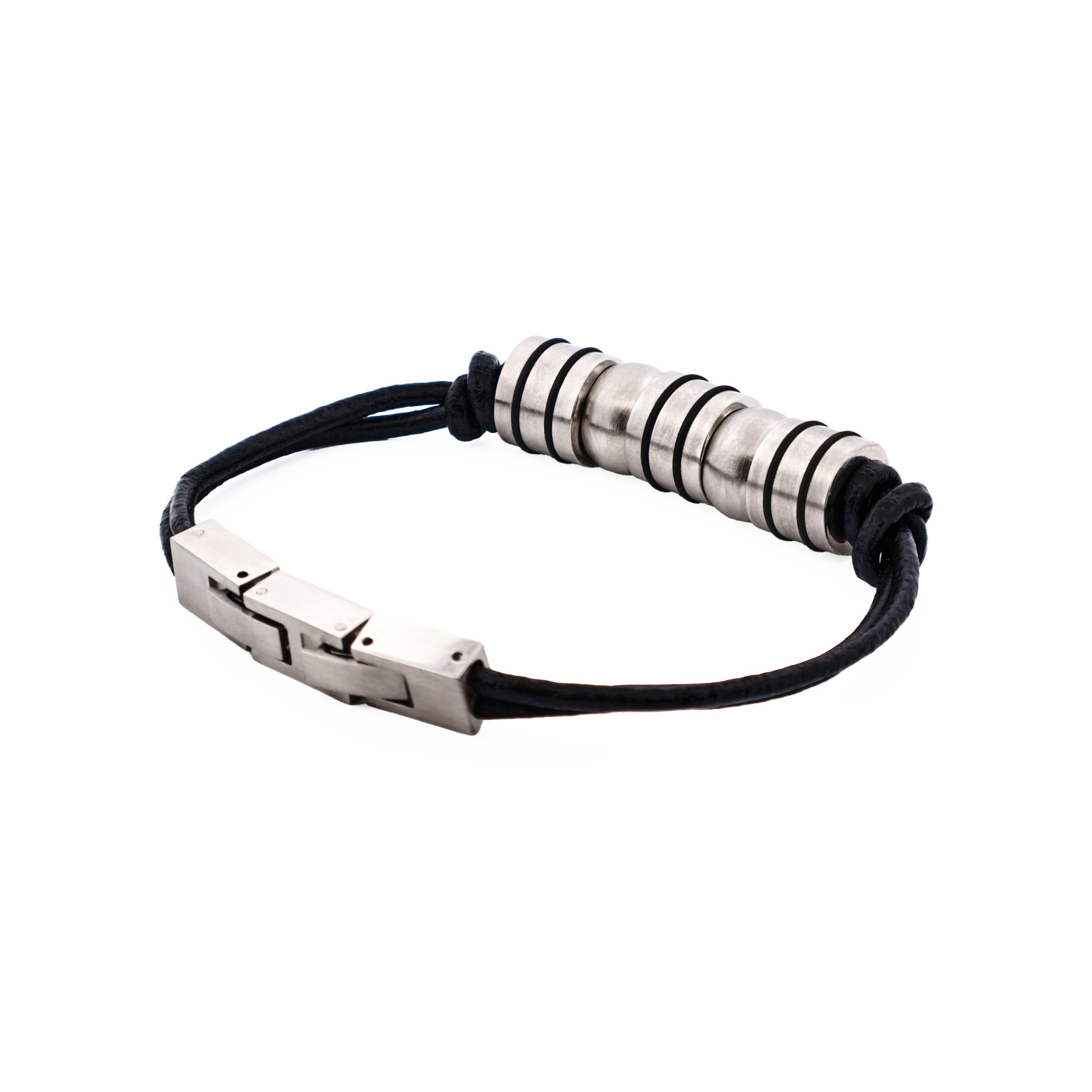 Stainless Steel Beaded Bracelet