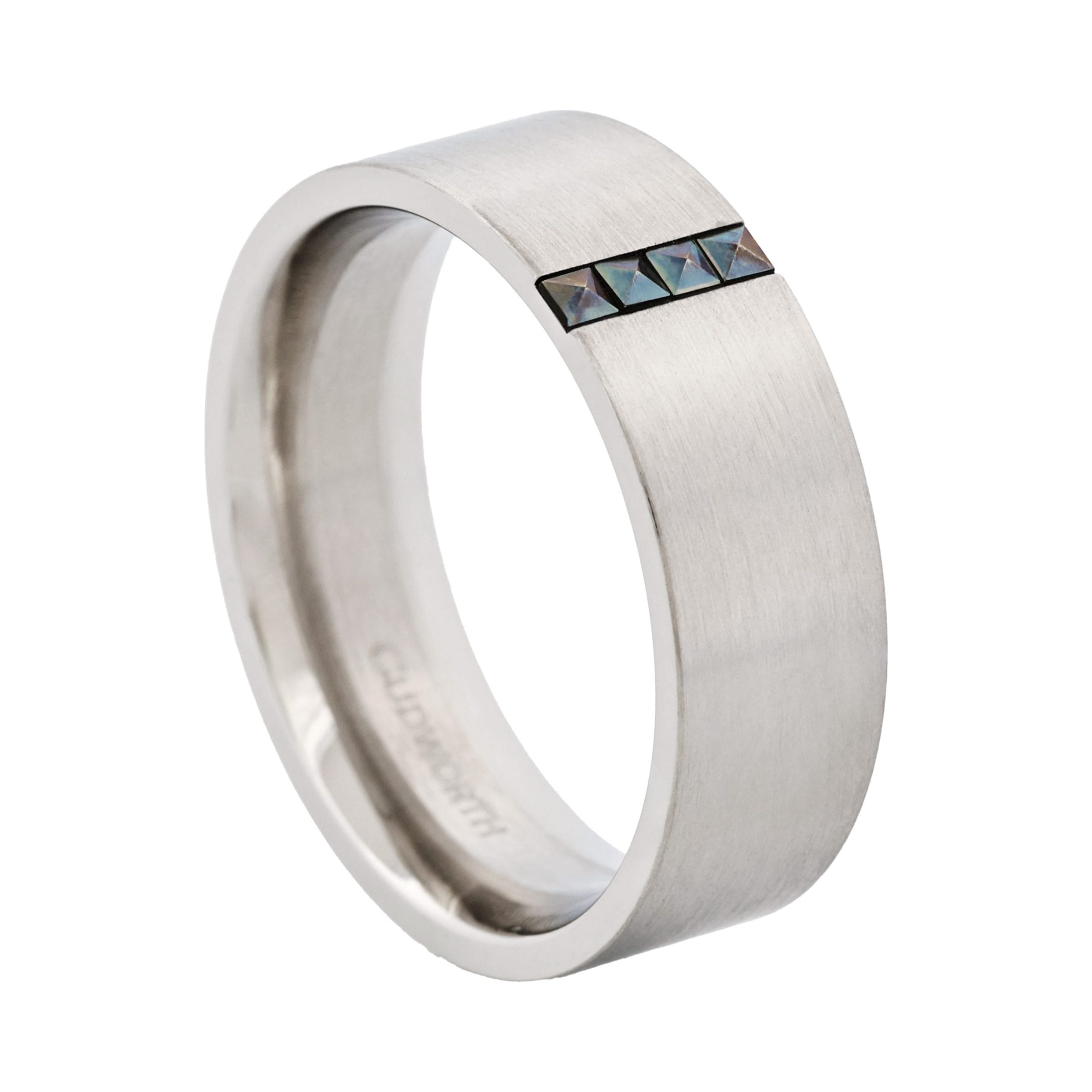 Stainless Steel & Marcasite Ring