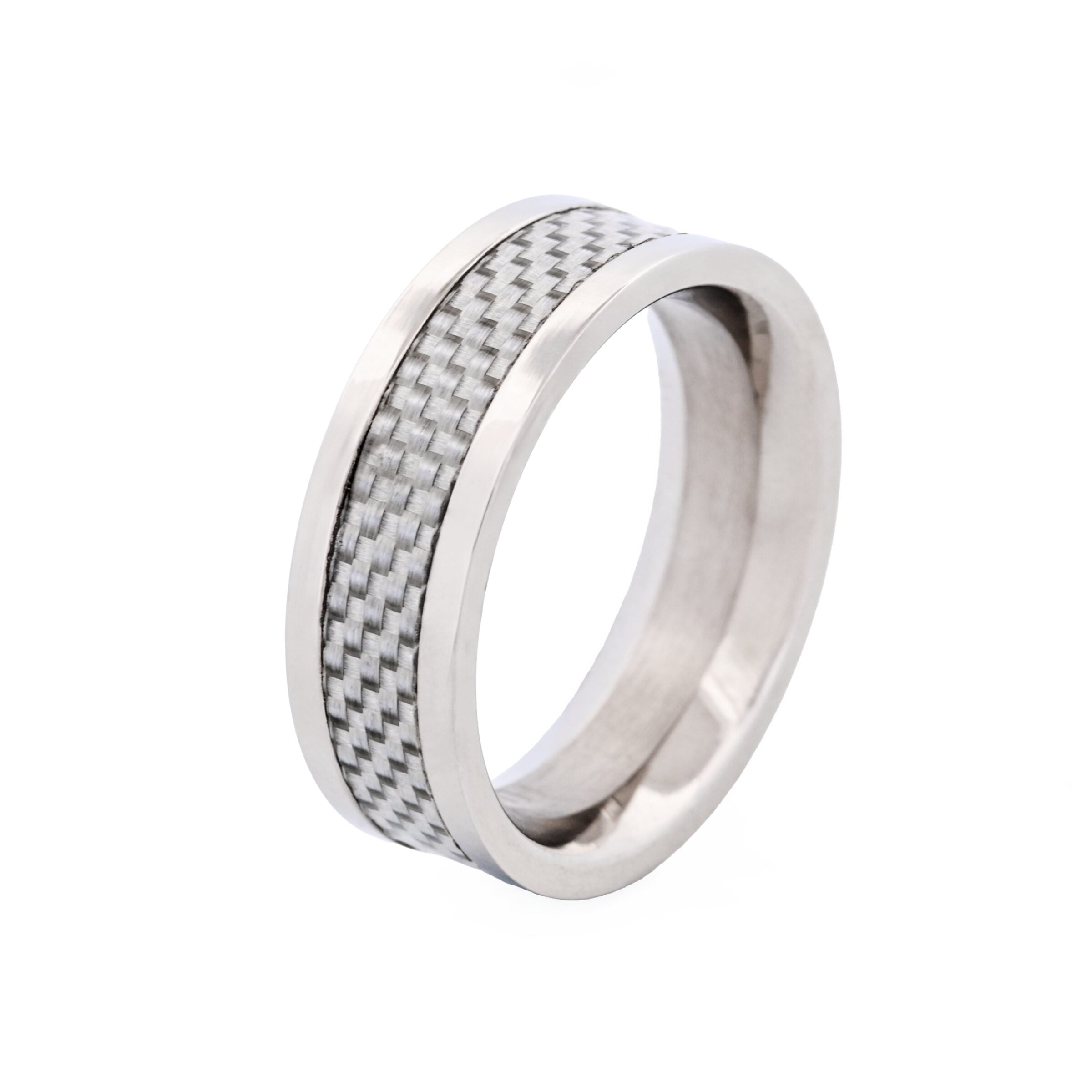 Stainless Steel Ring with Fibreglass Centre