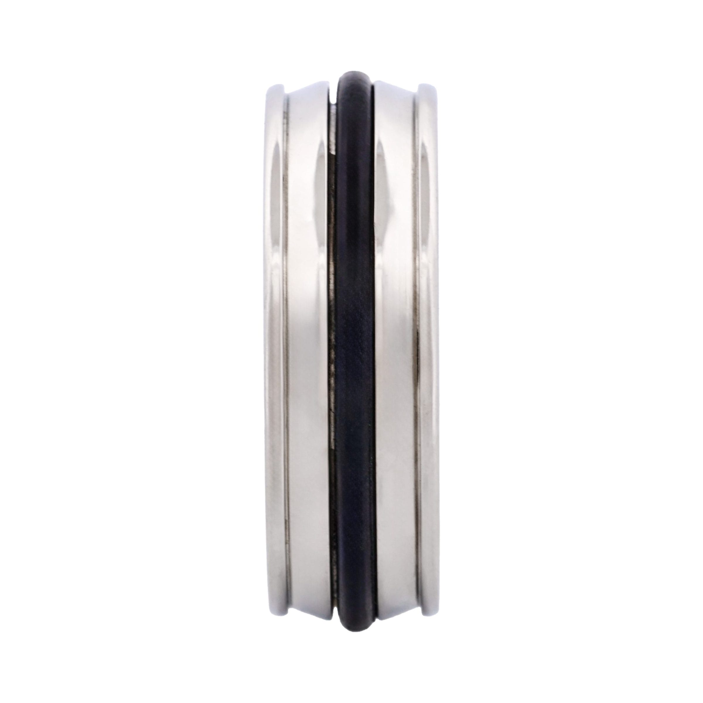 Brushed Stainless Steel Rubber Ring
