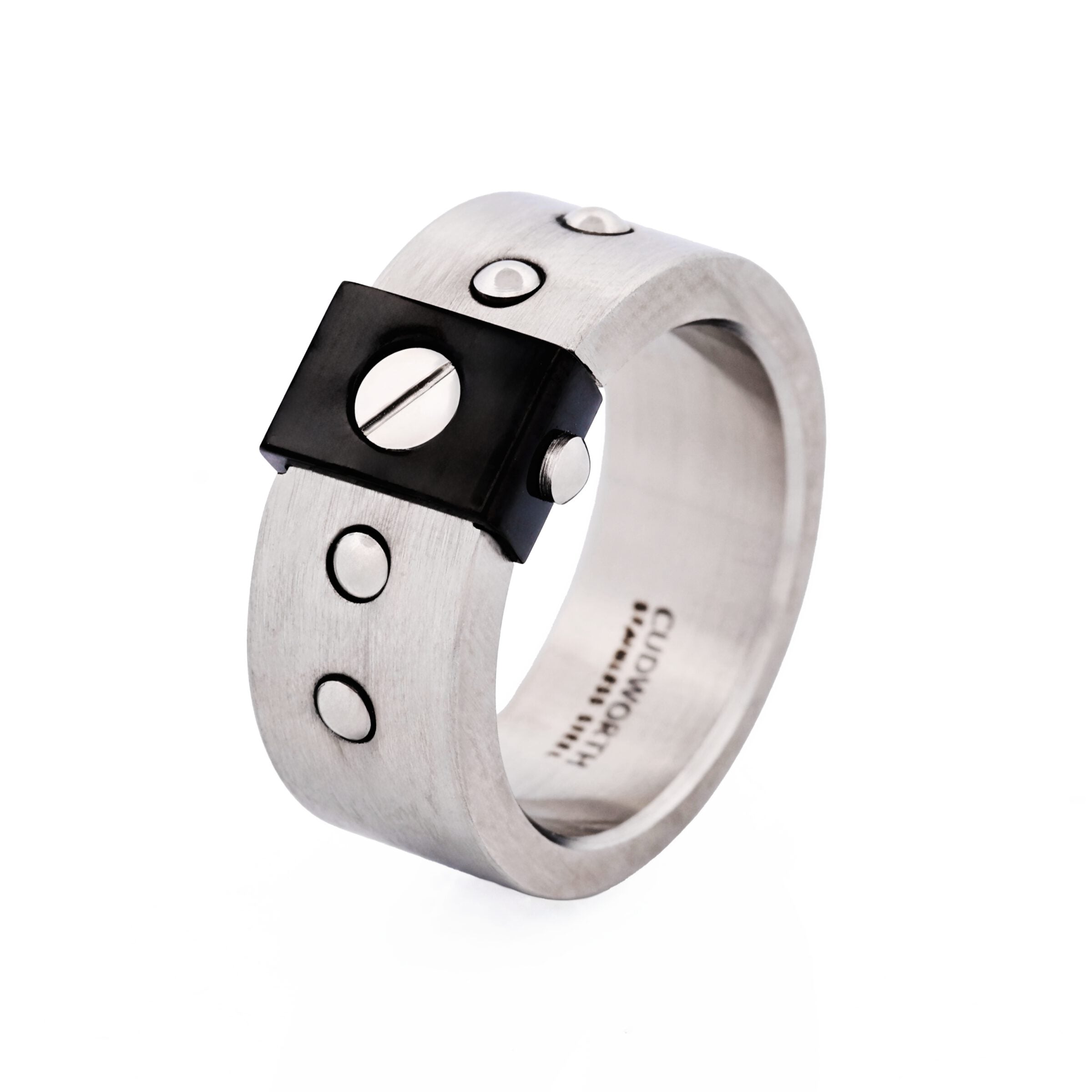 Stainless Steel/Ion Plated Black Ring